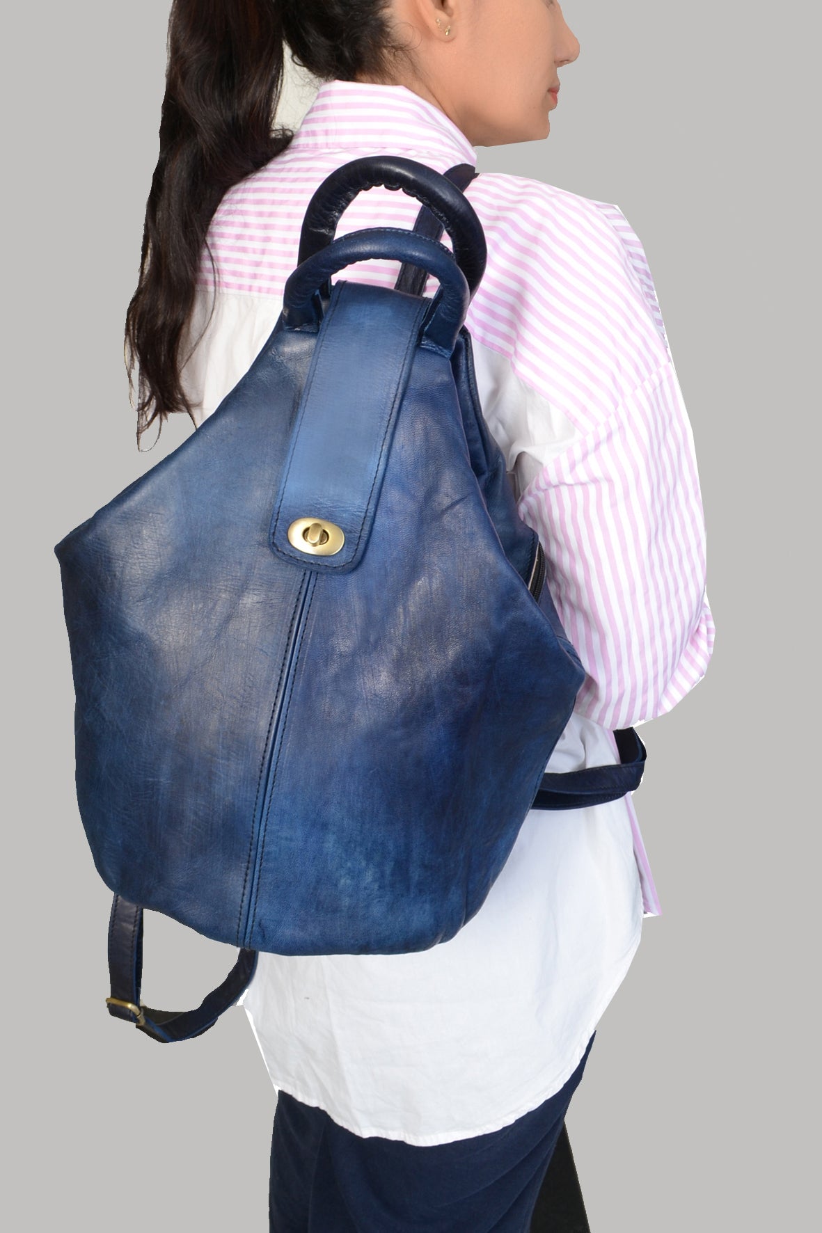 Avery Leather Backpack