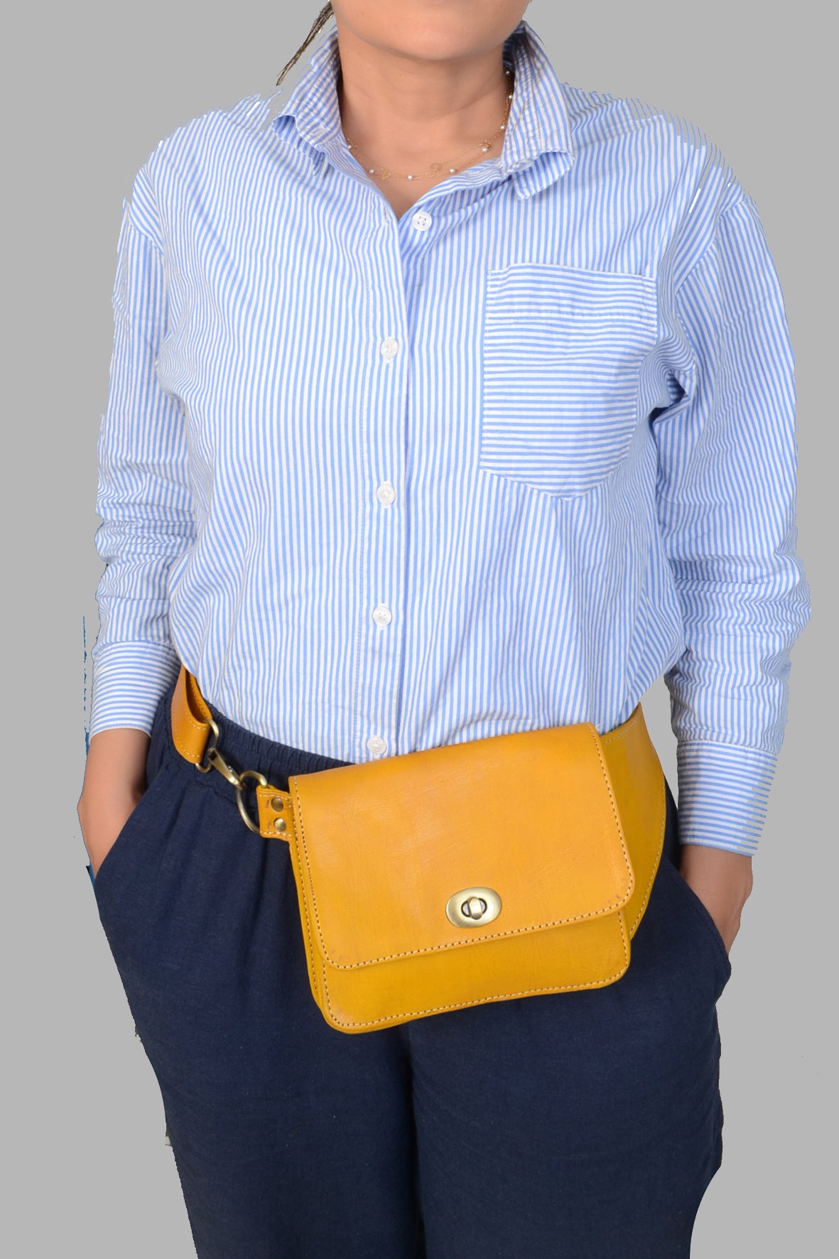 Noah Leather Sling Bag