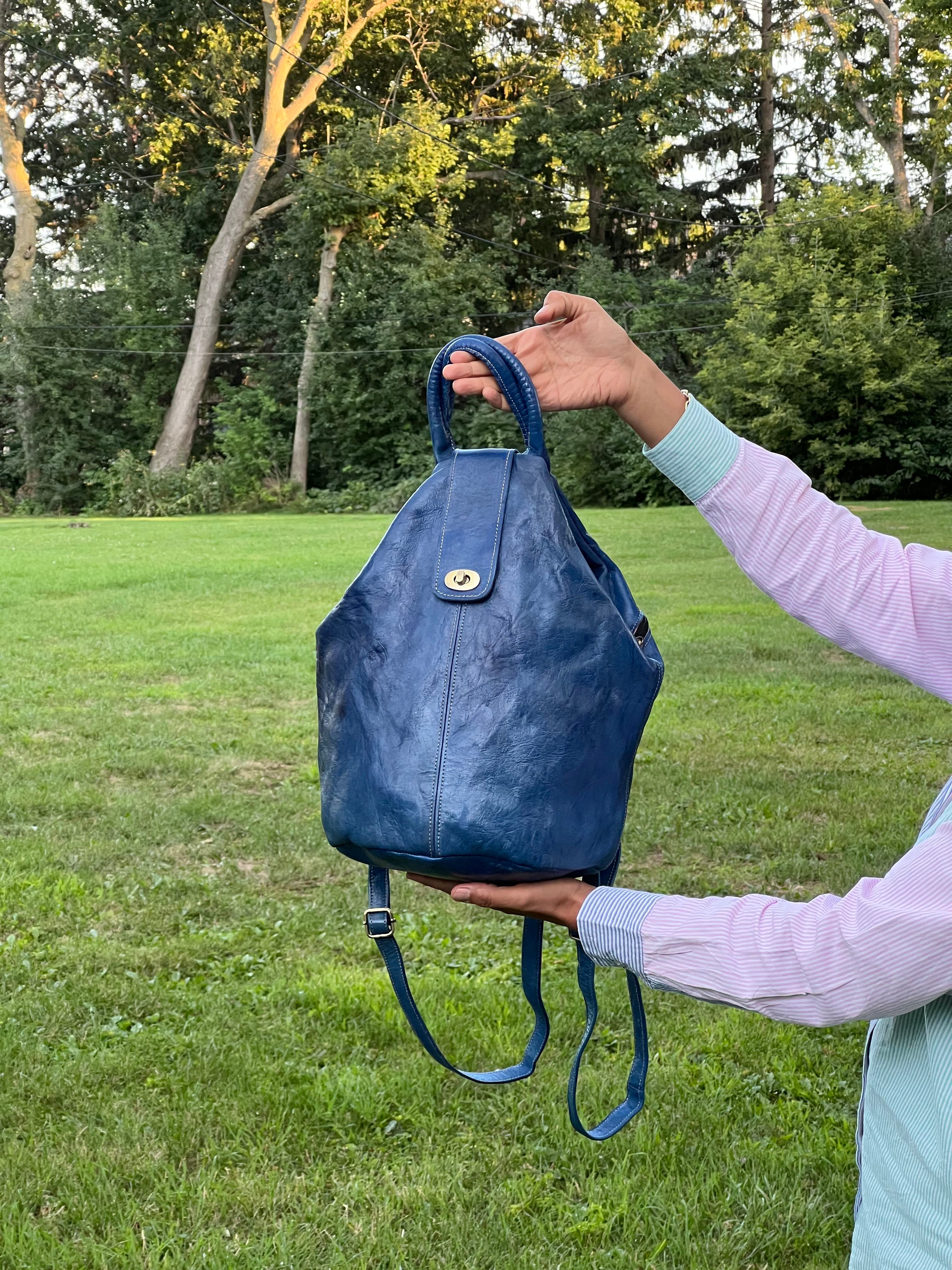 Avery Leather Backpack