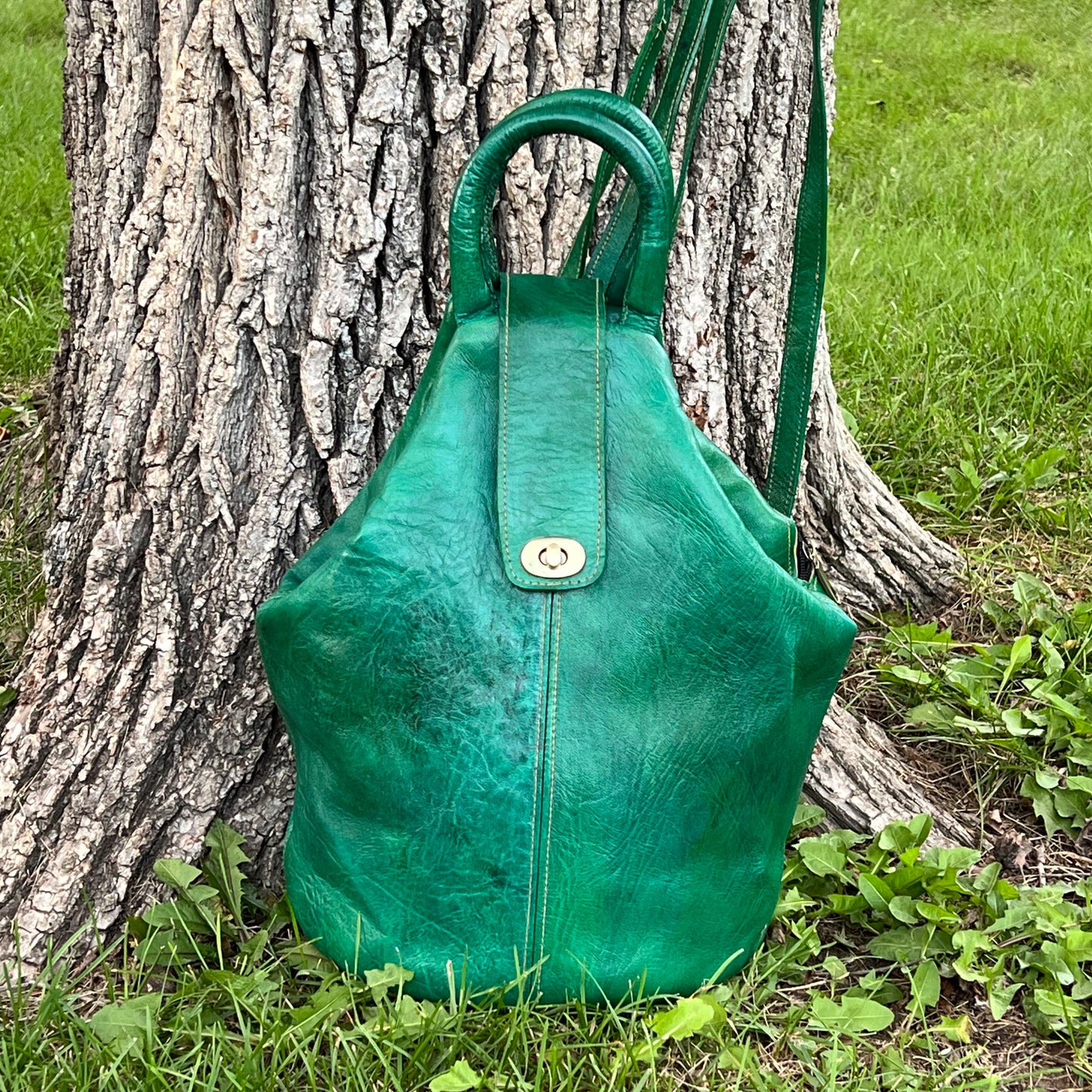 Avery Leather Backpack