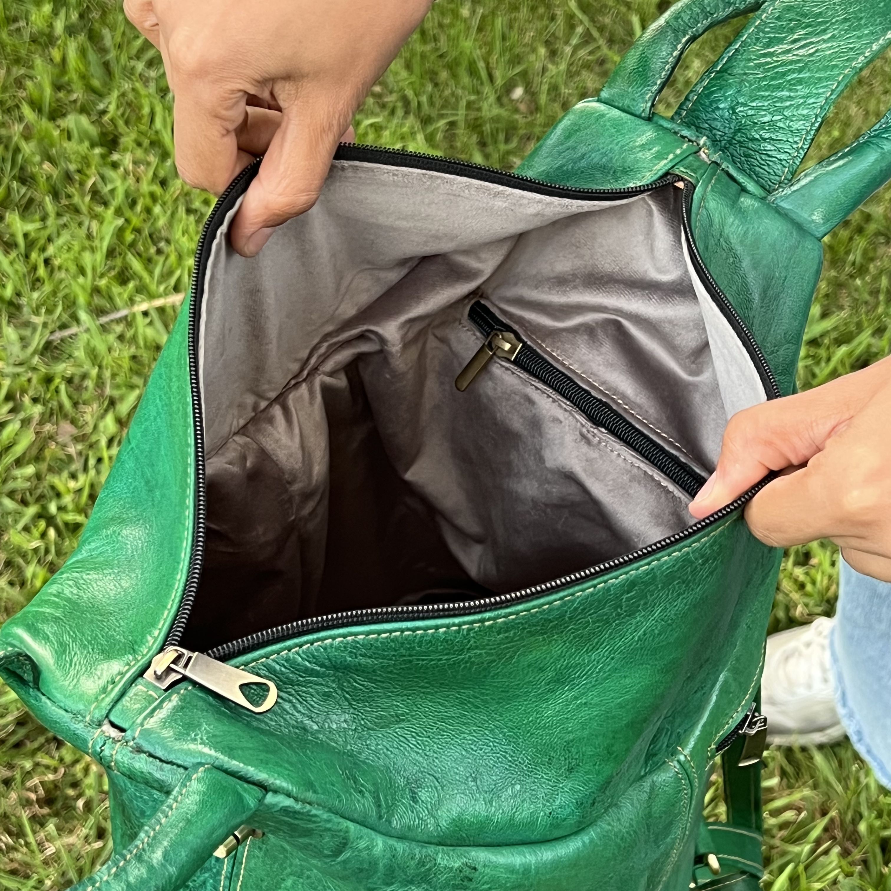 Avery Leather Backpack