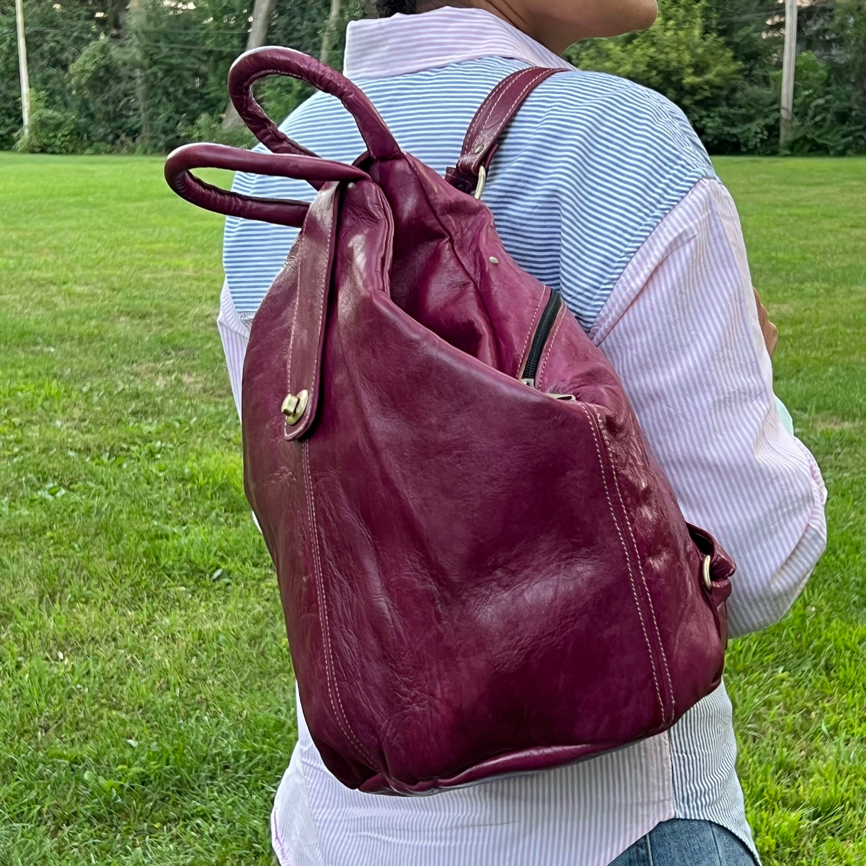 Avery Leather Backpack