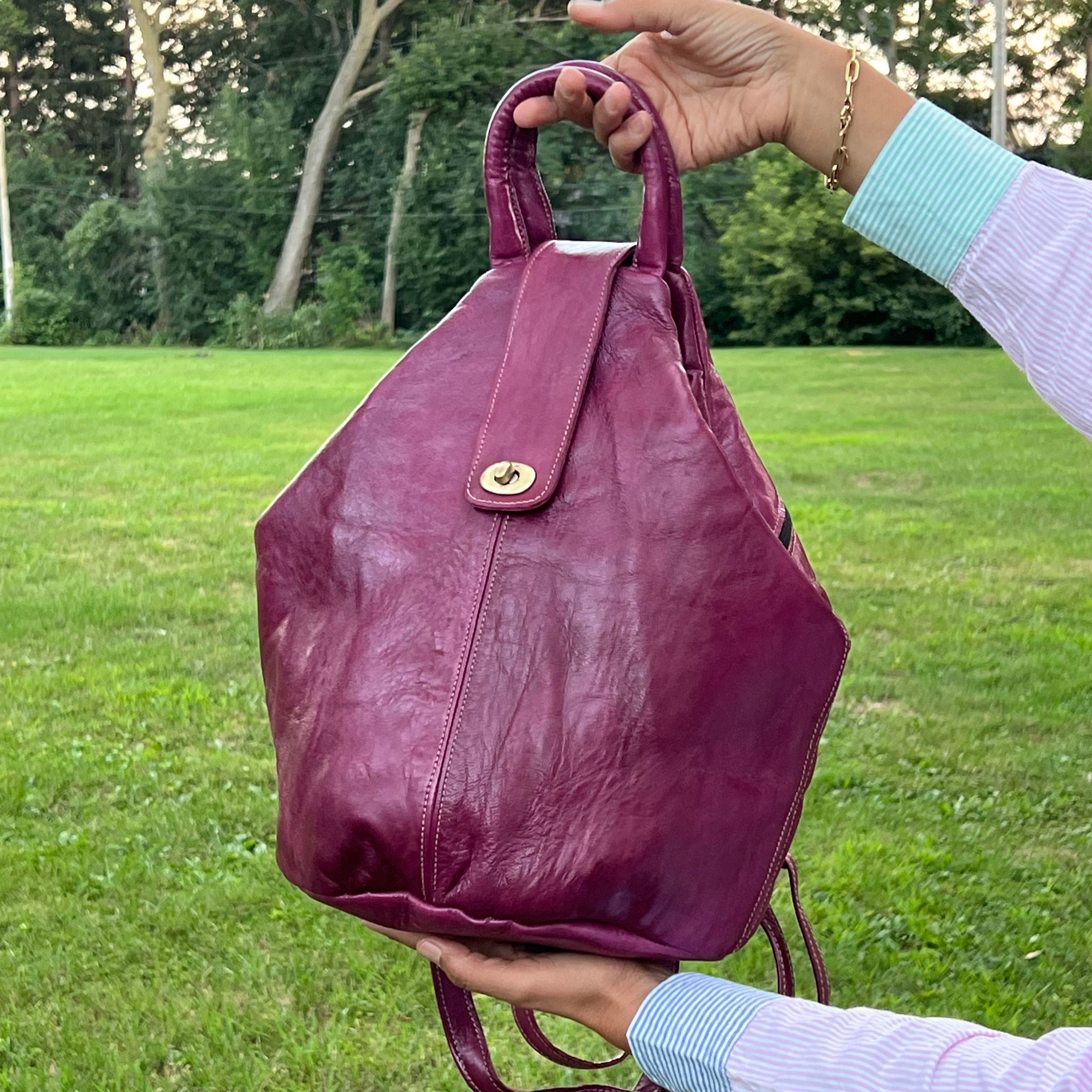 Avery Leather Backpack