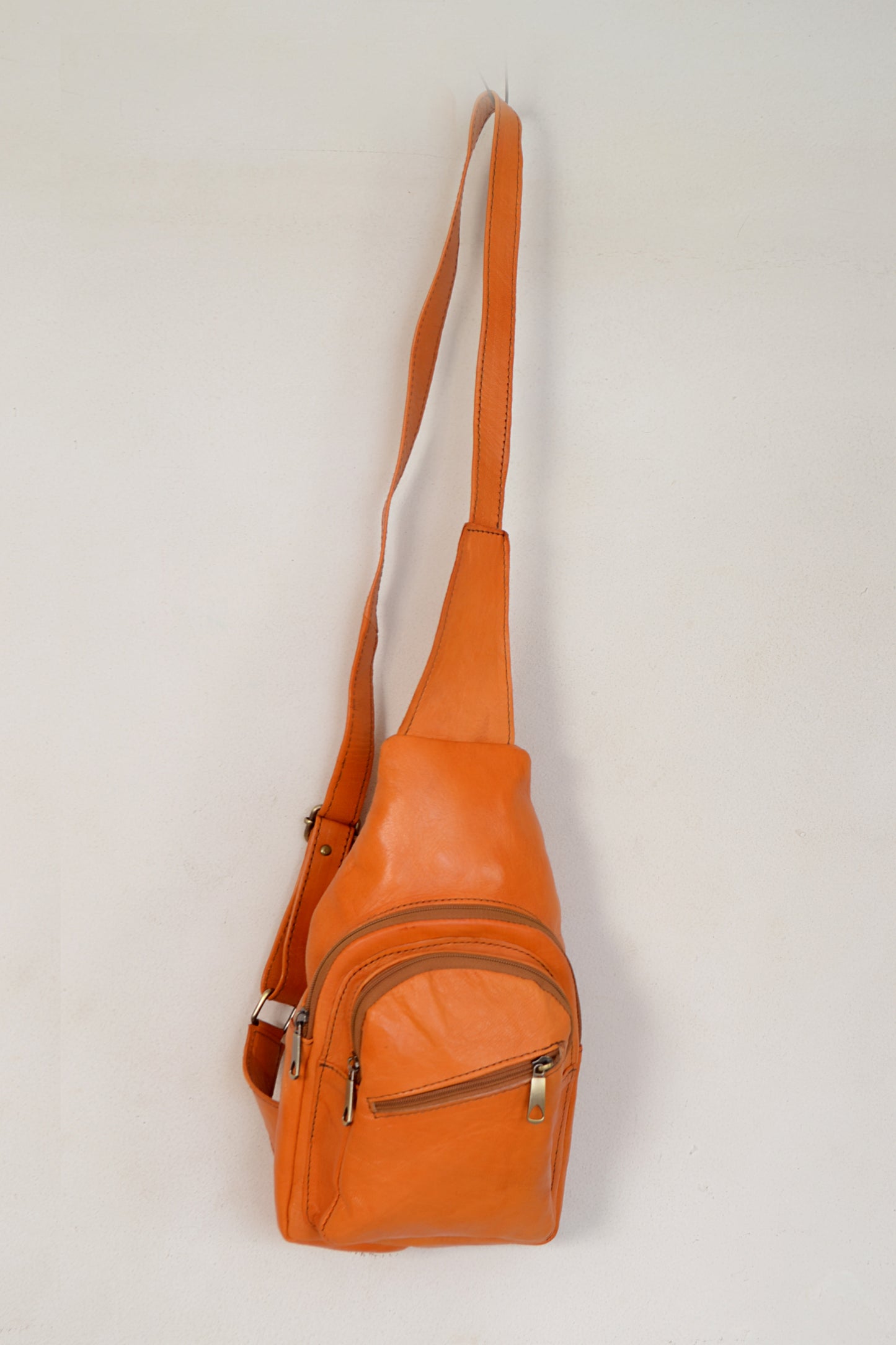 Alexis Leather Sling Crossbody Bag