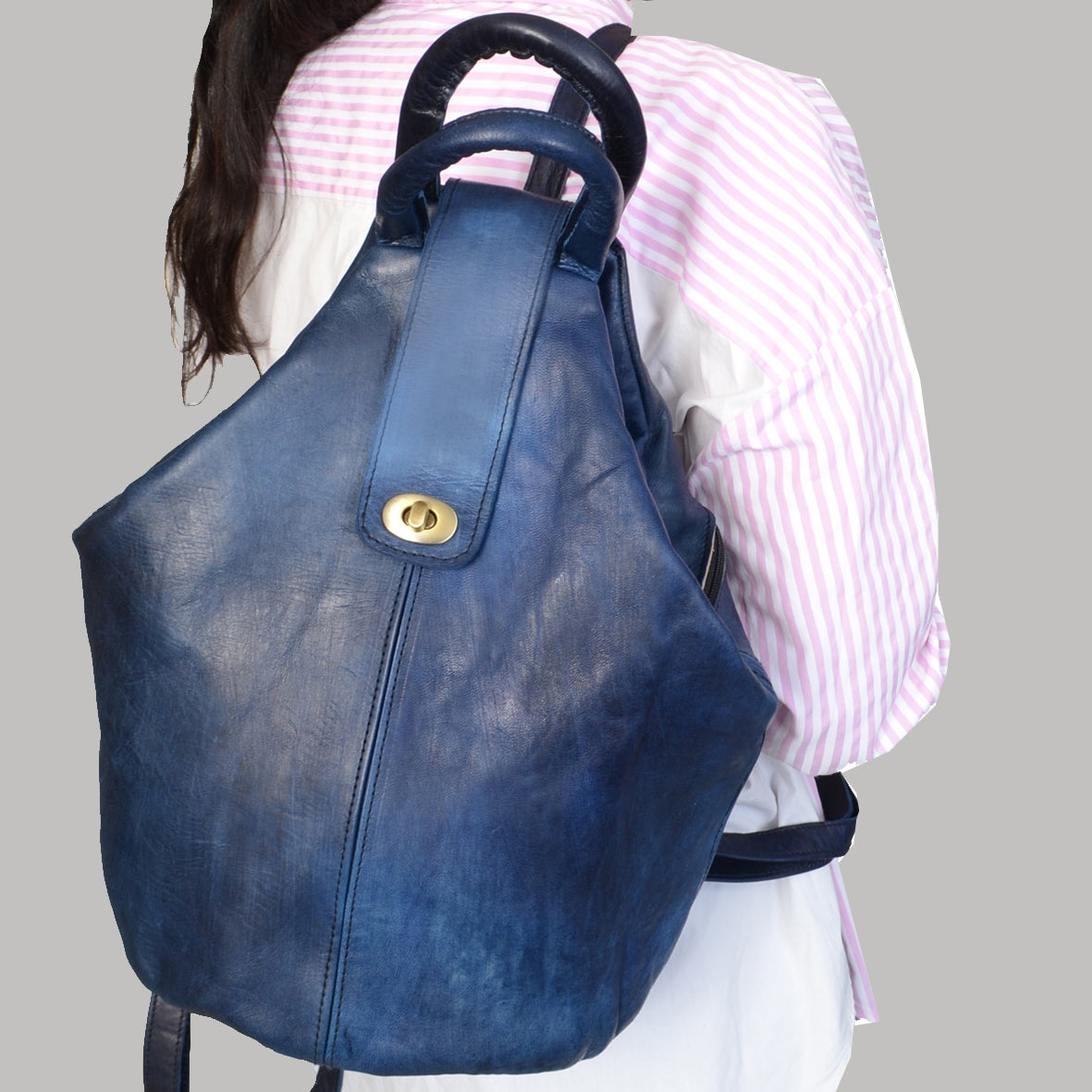 Avery Leather Backpack