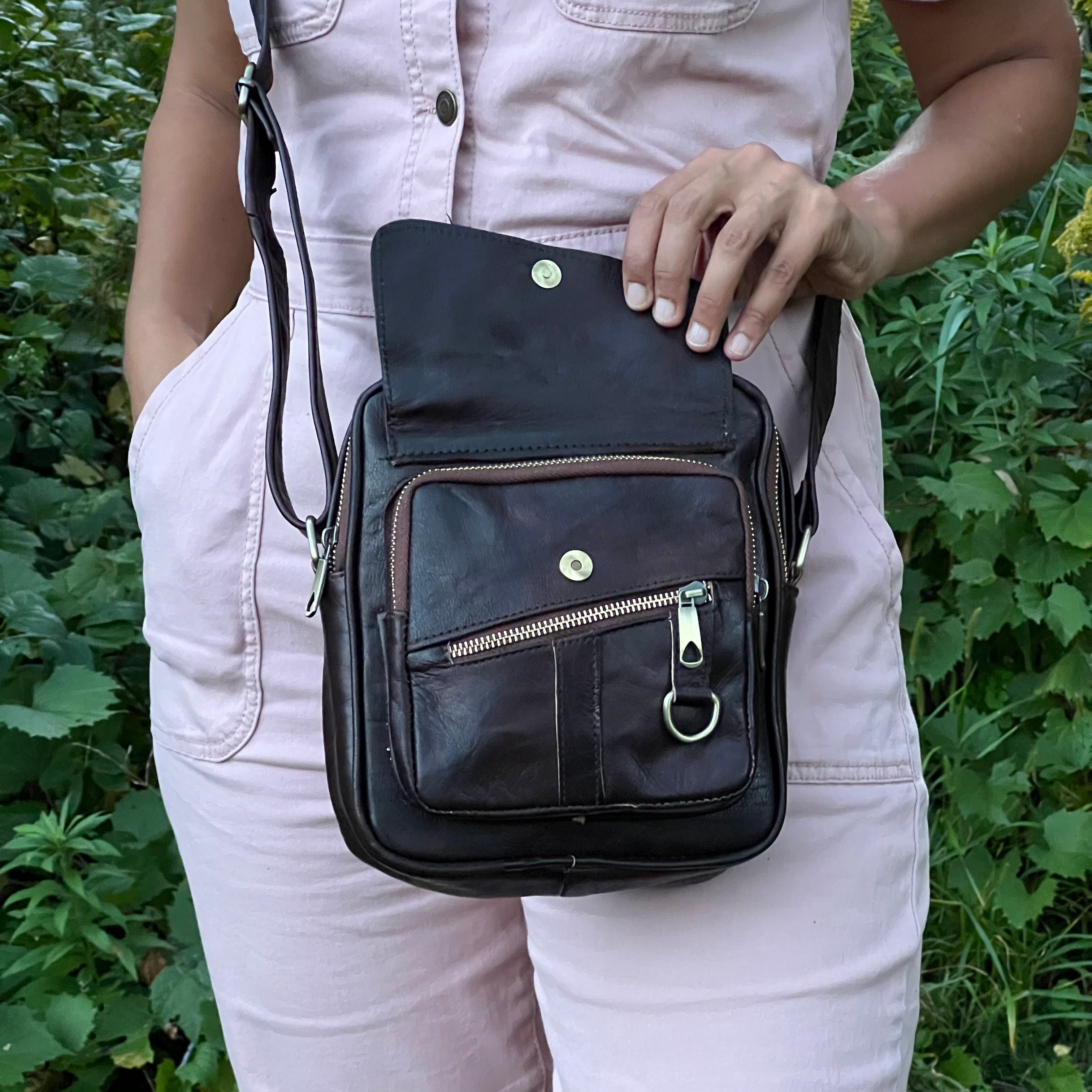 Jayden Leather Crossbody Bag