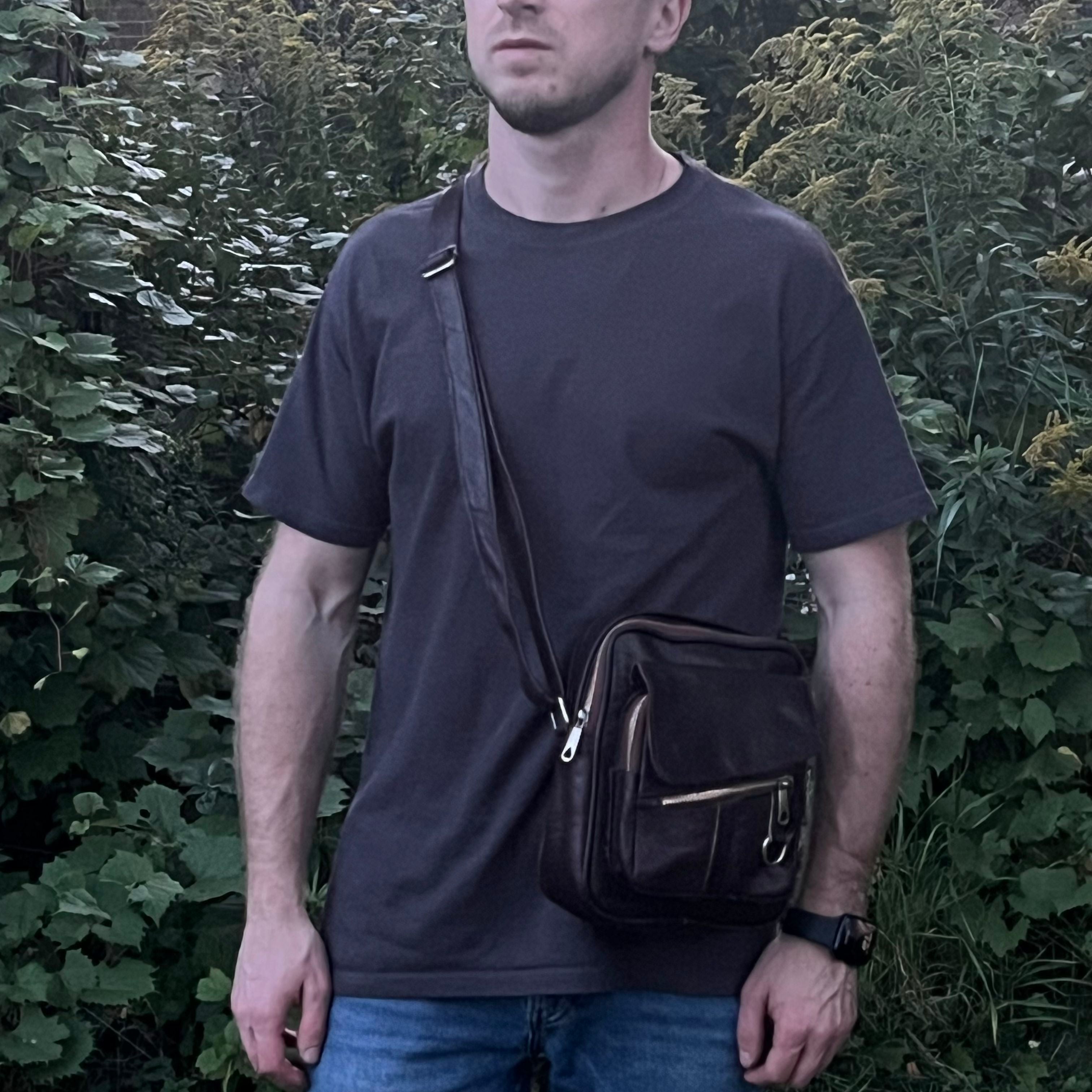 Jayden Leather Crossbody Bag