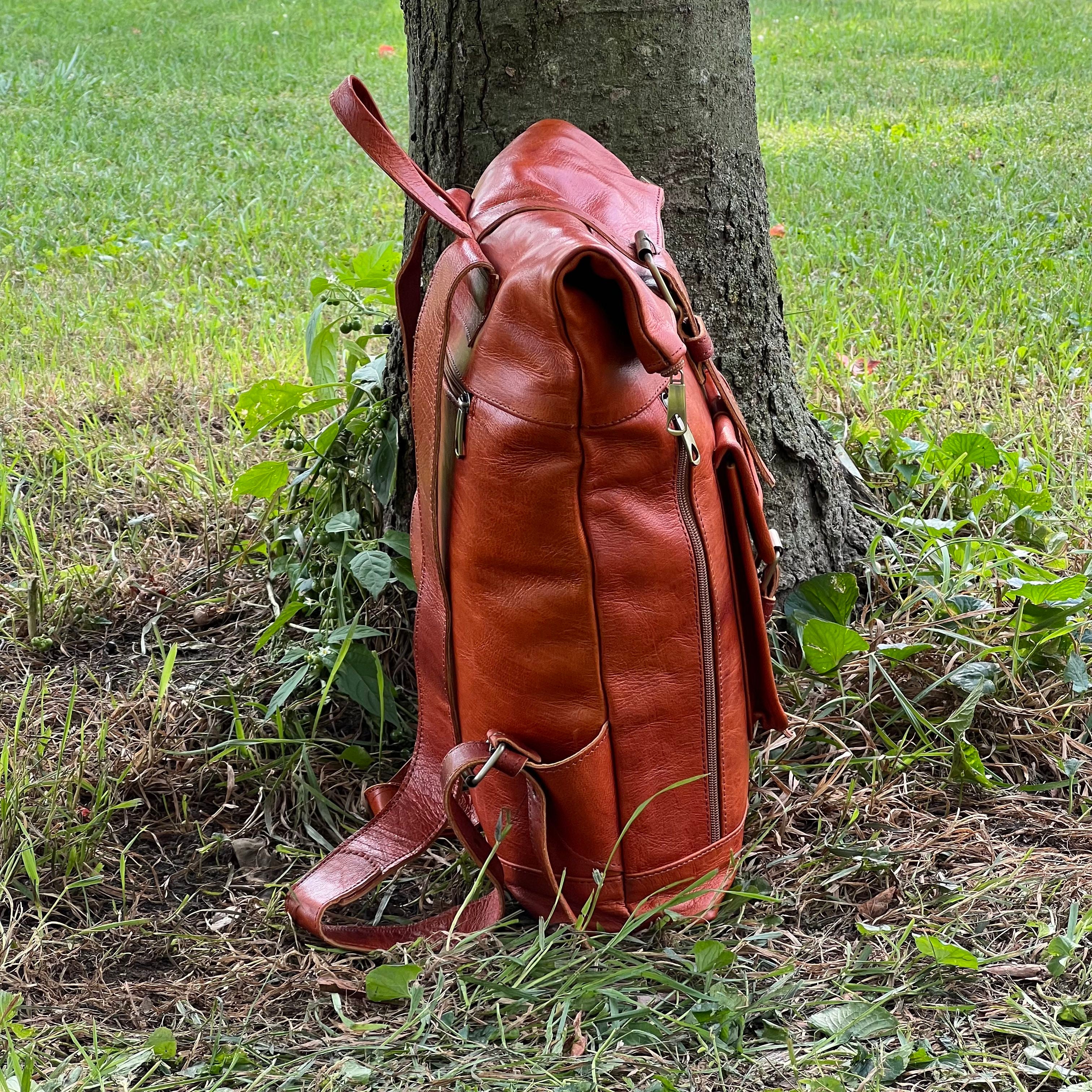Alex Leather Backpack