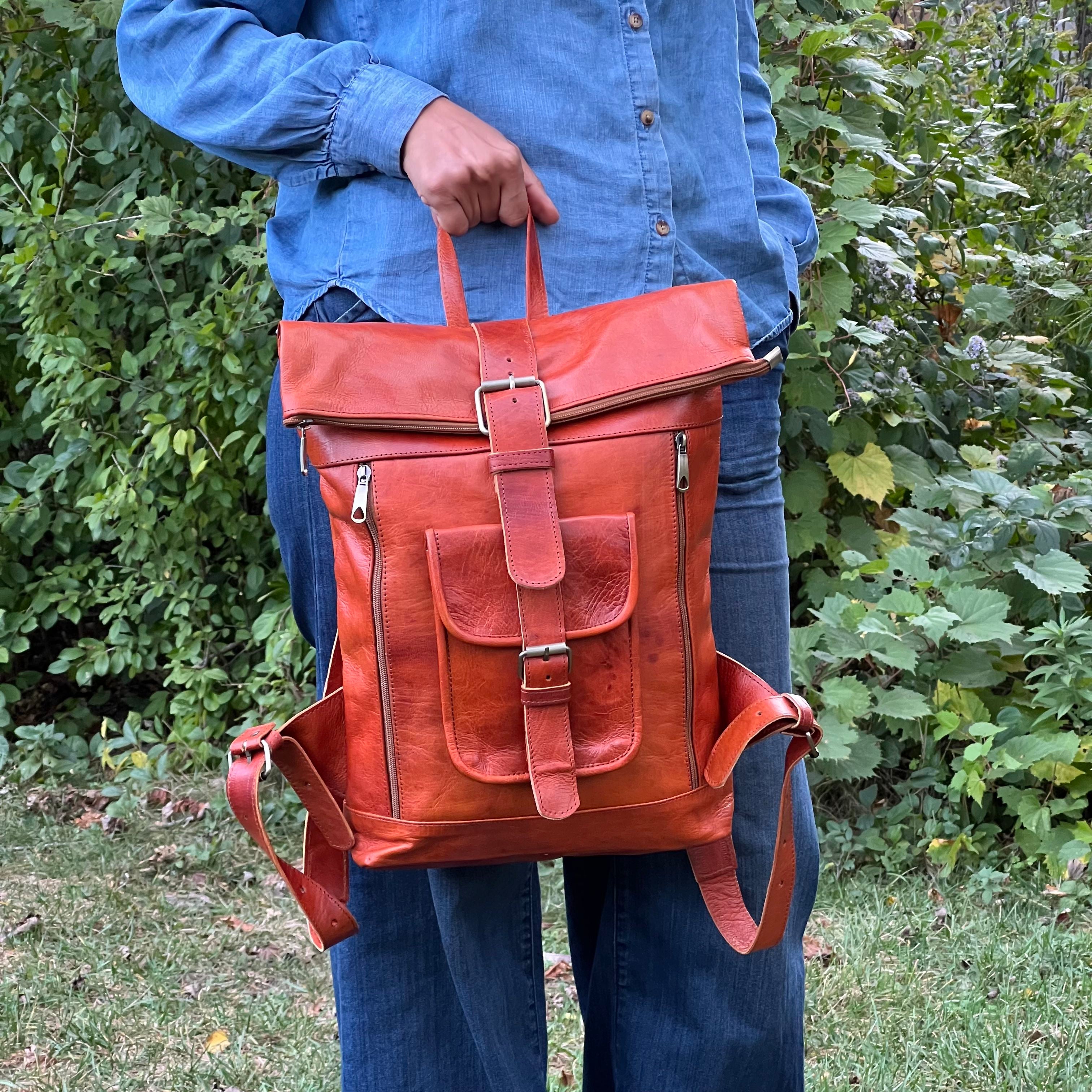 Alex Leather Backpack