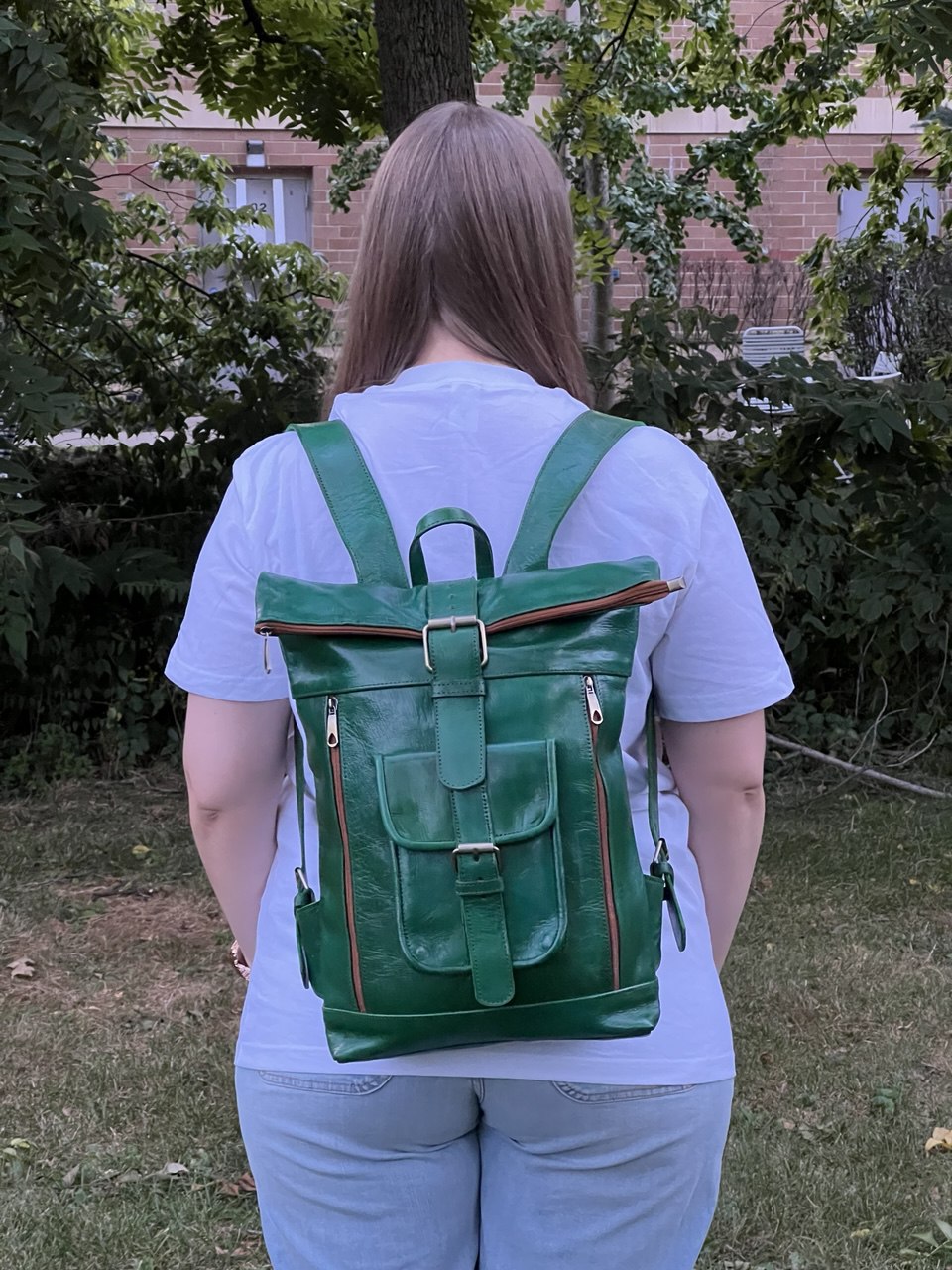 Alex Leather Backpack