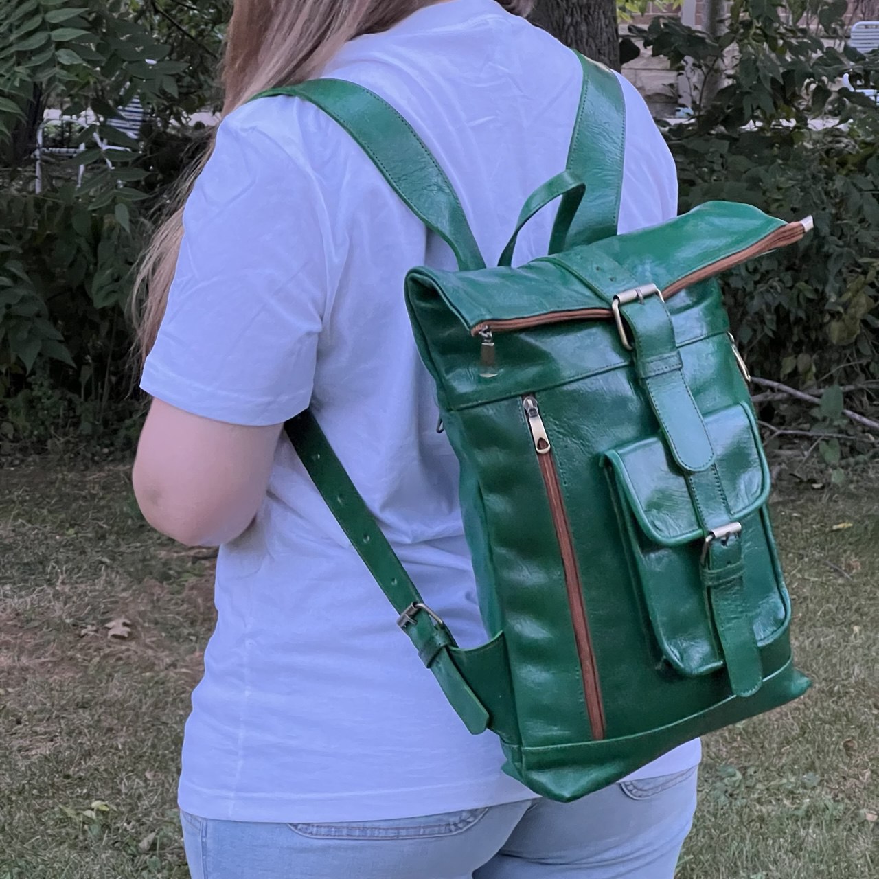 Alex Leather Backpack