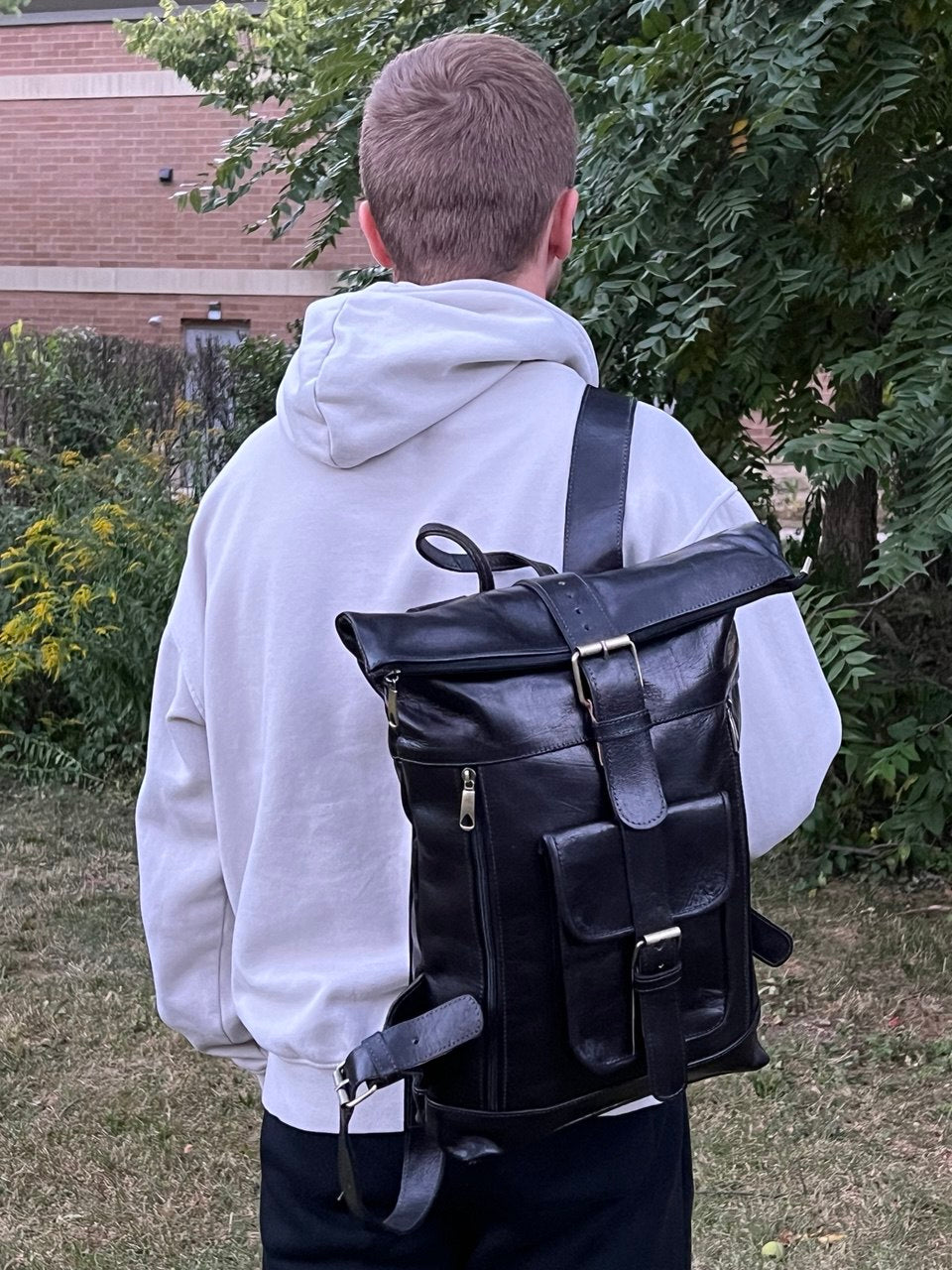 Alex Leather Backpack