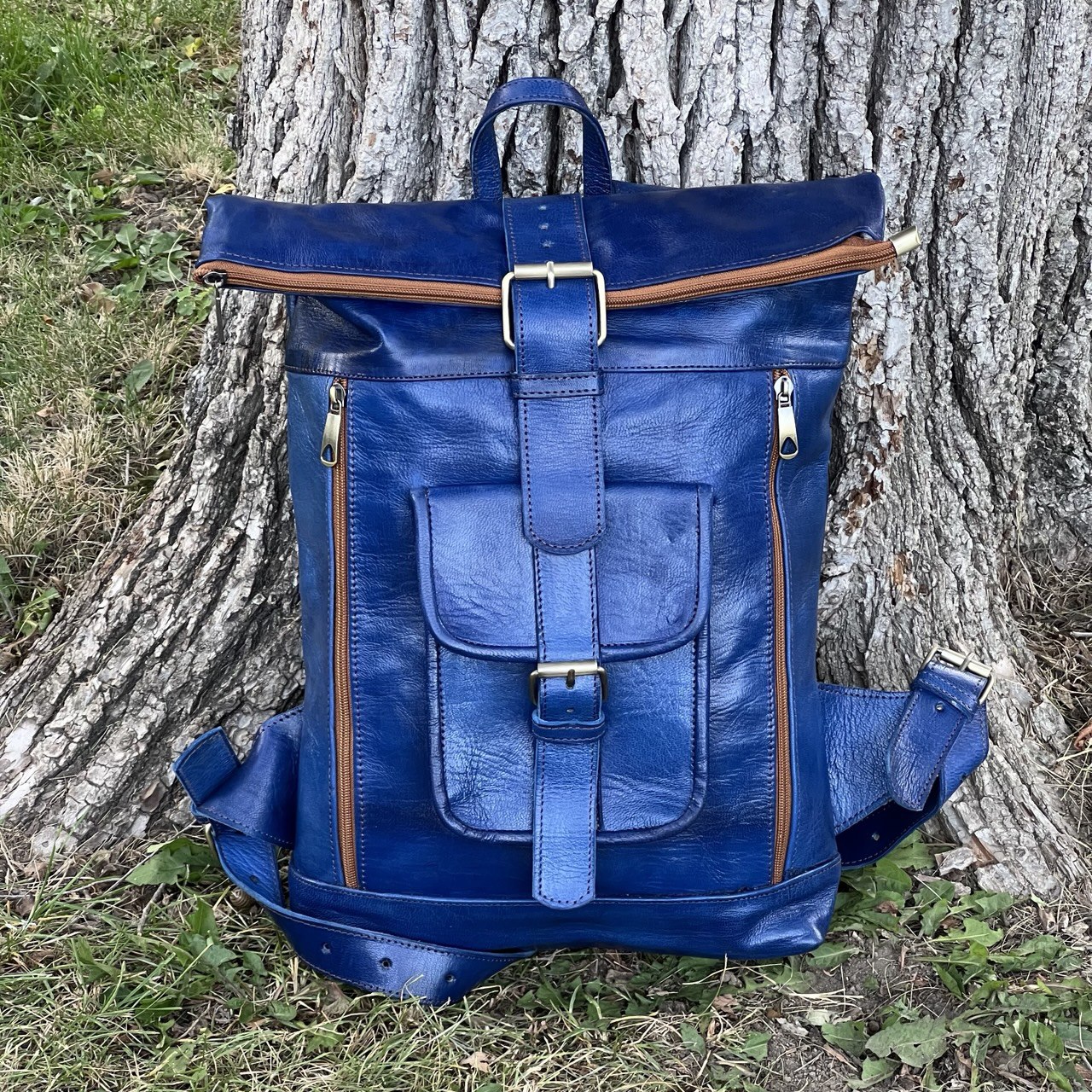 Alex Leather Backpack