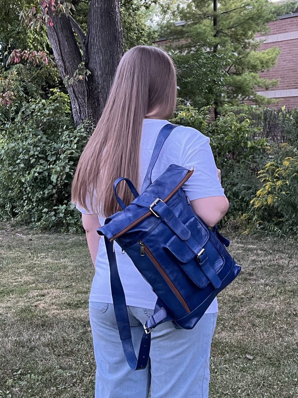 Alex Leather Backpack