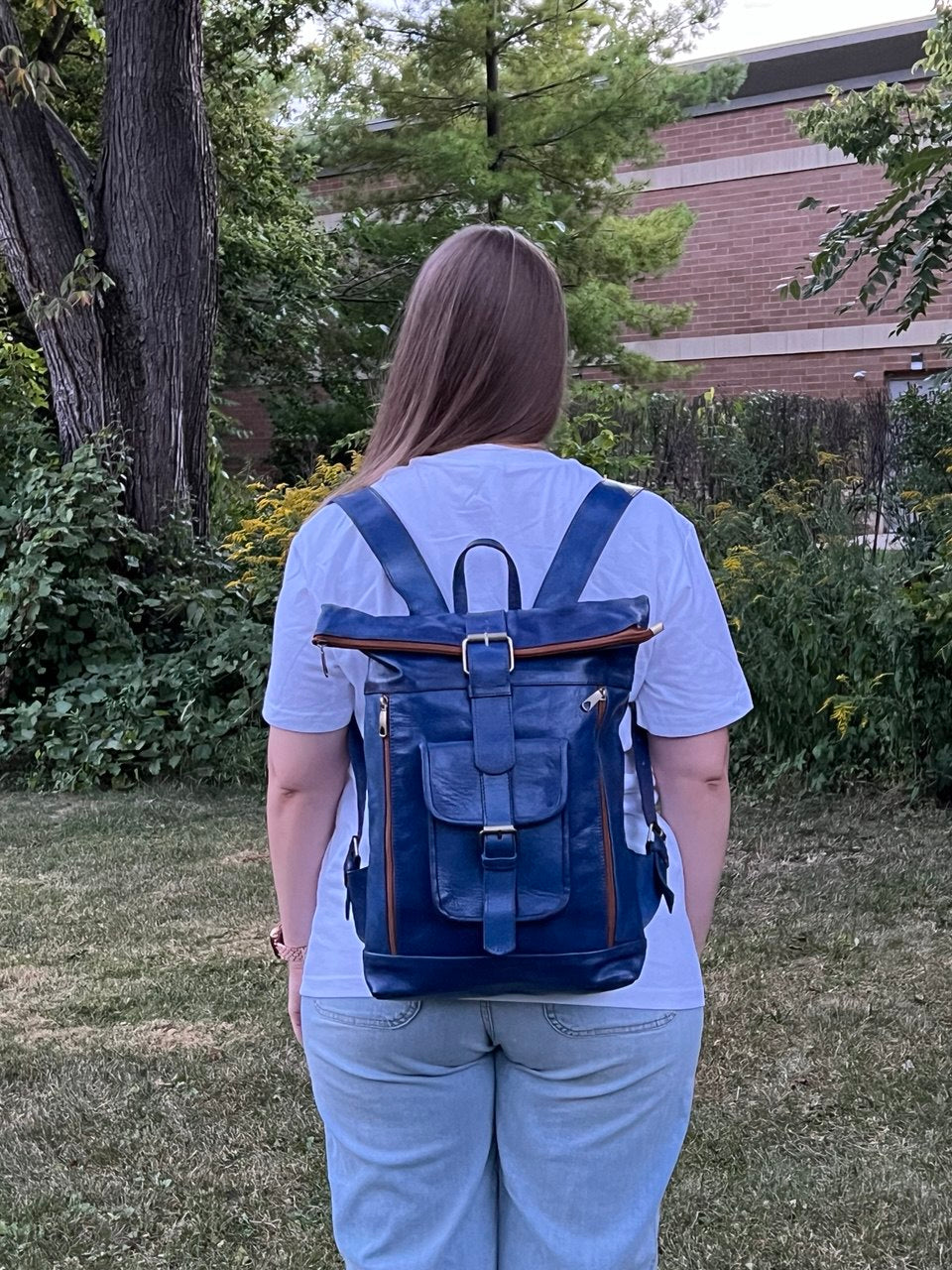 Alex Leather Backpack