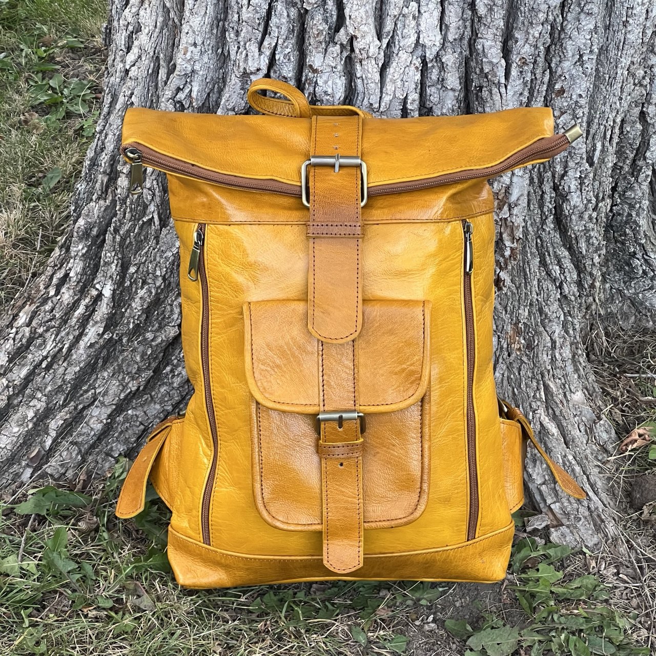 Alex Leather Backpack