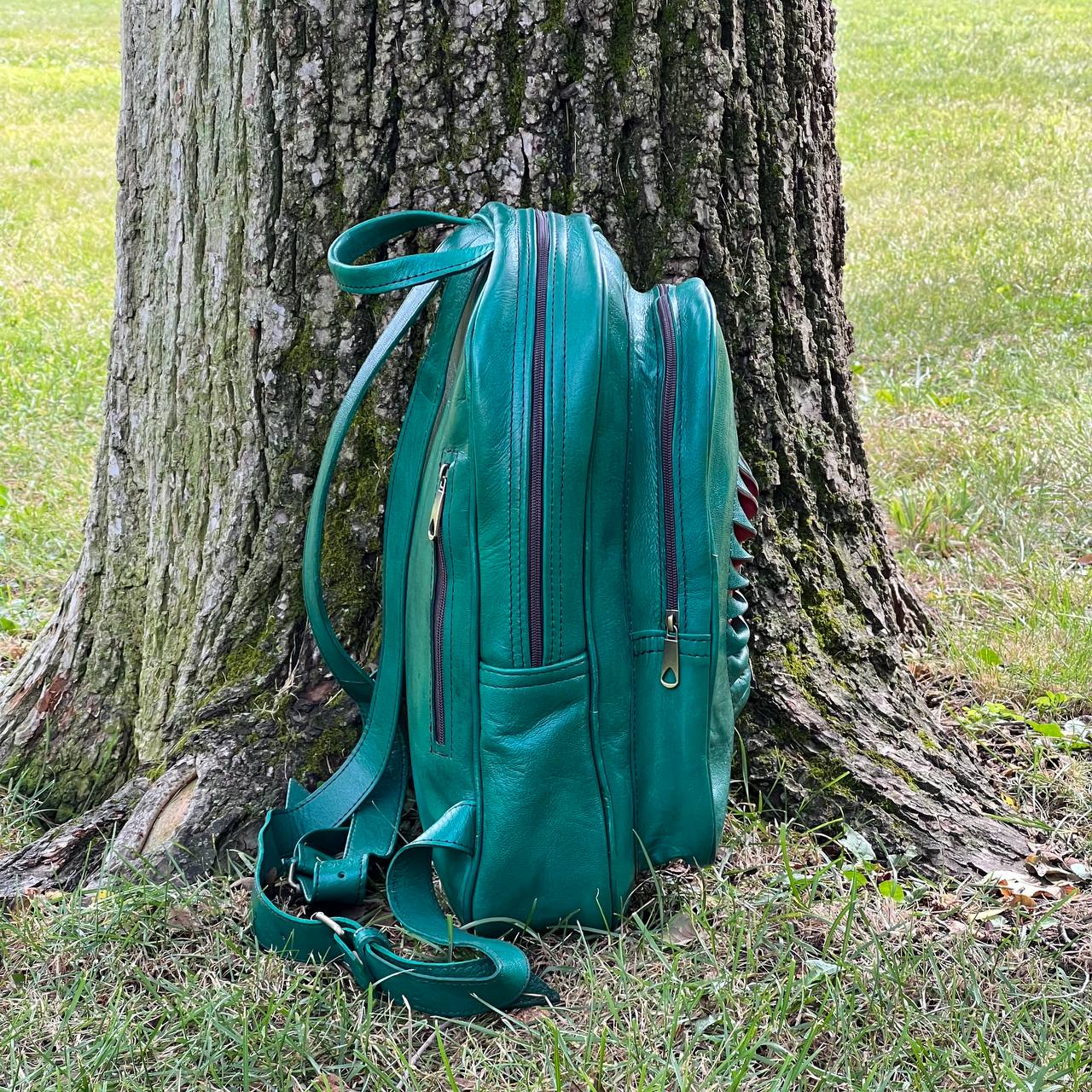 Riley Leather Backpack