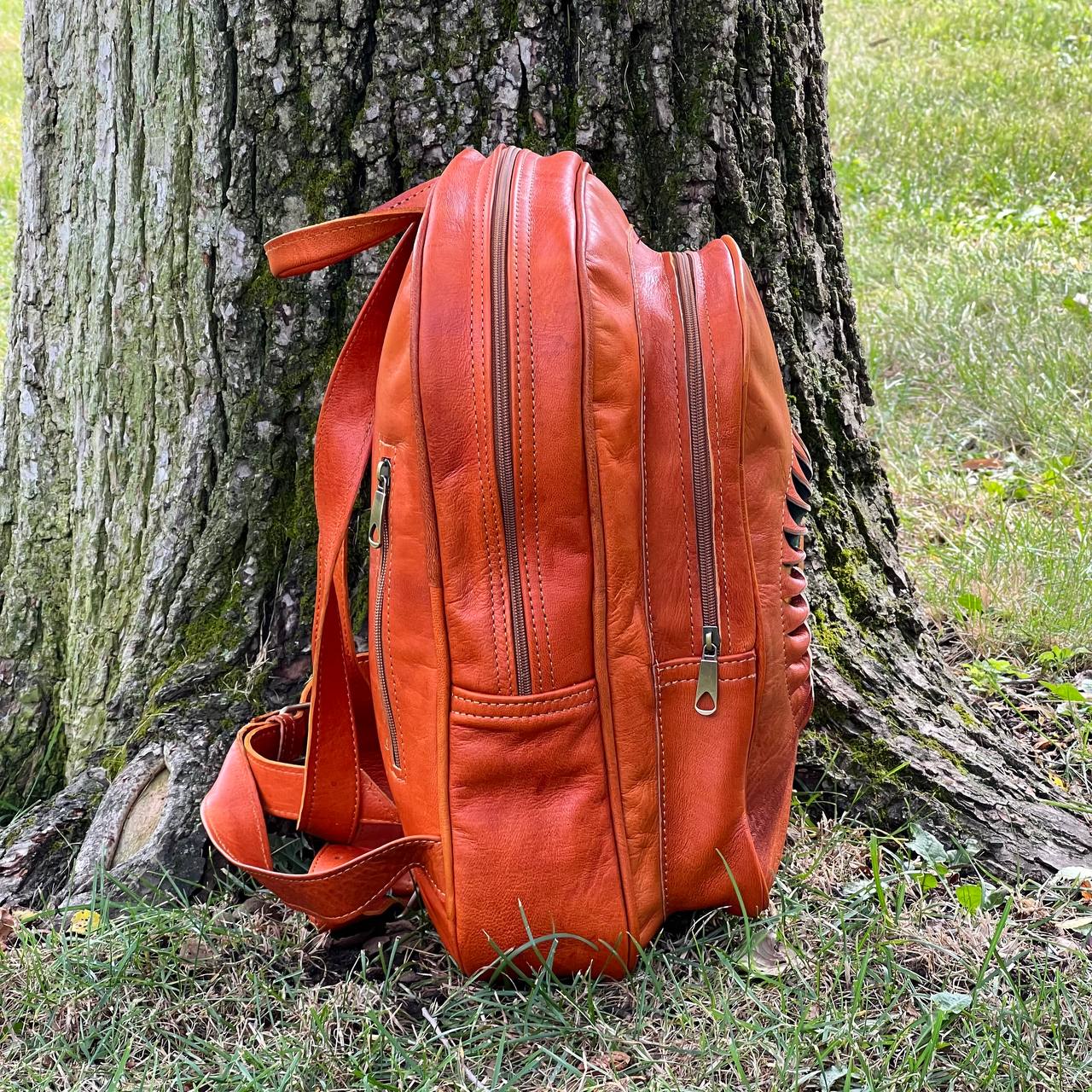 Riley Leather Backpack
