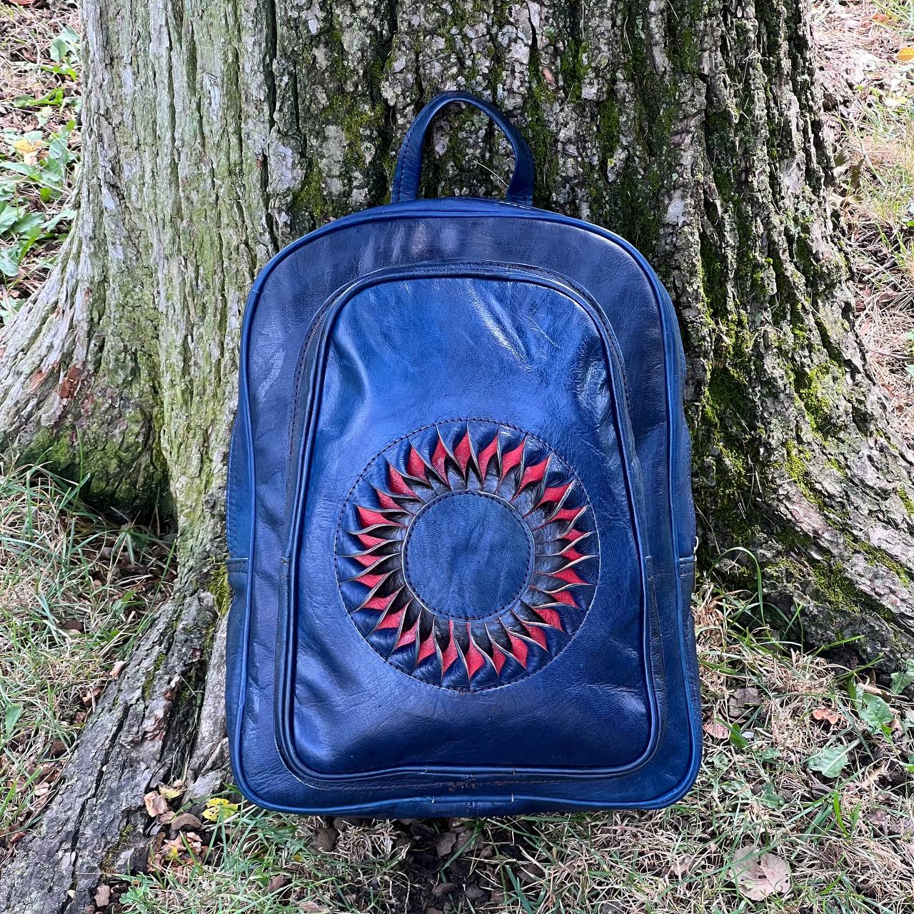 Riley Leather Backpack