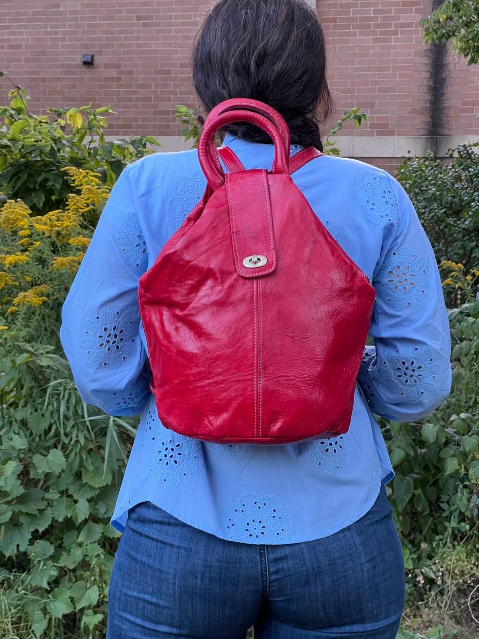 Avery Leather Backpack