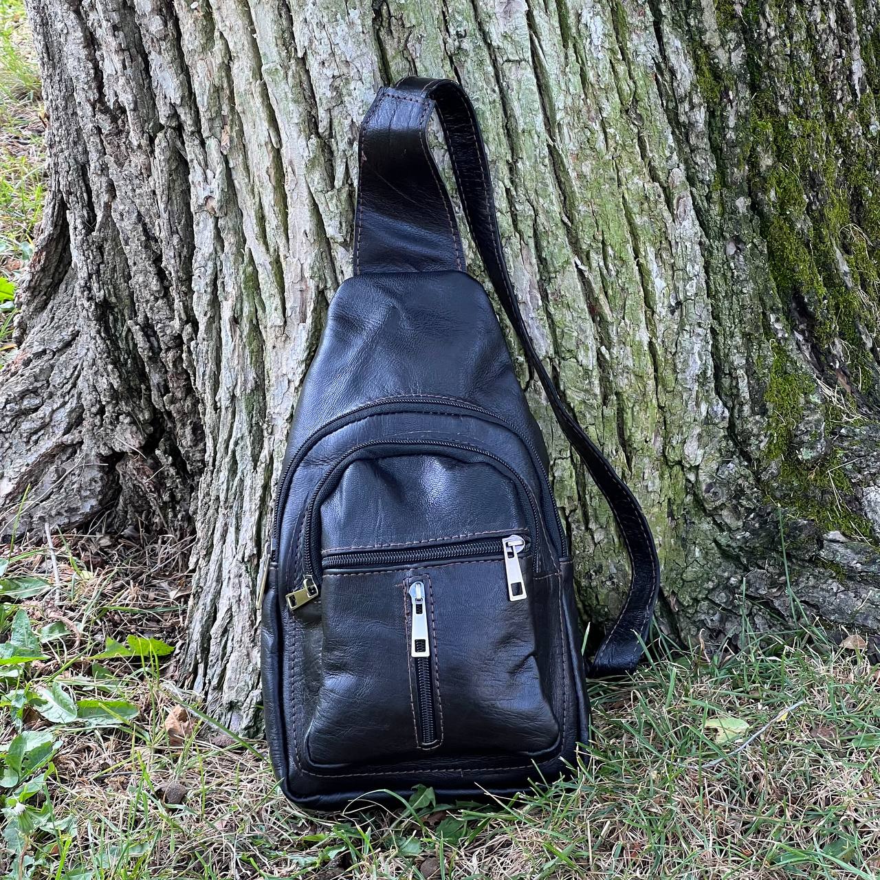 Alexis Leather Sling Crossbody Bag