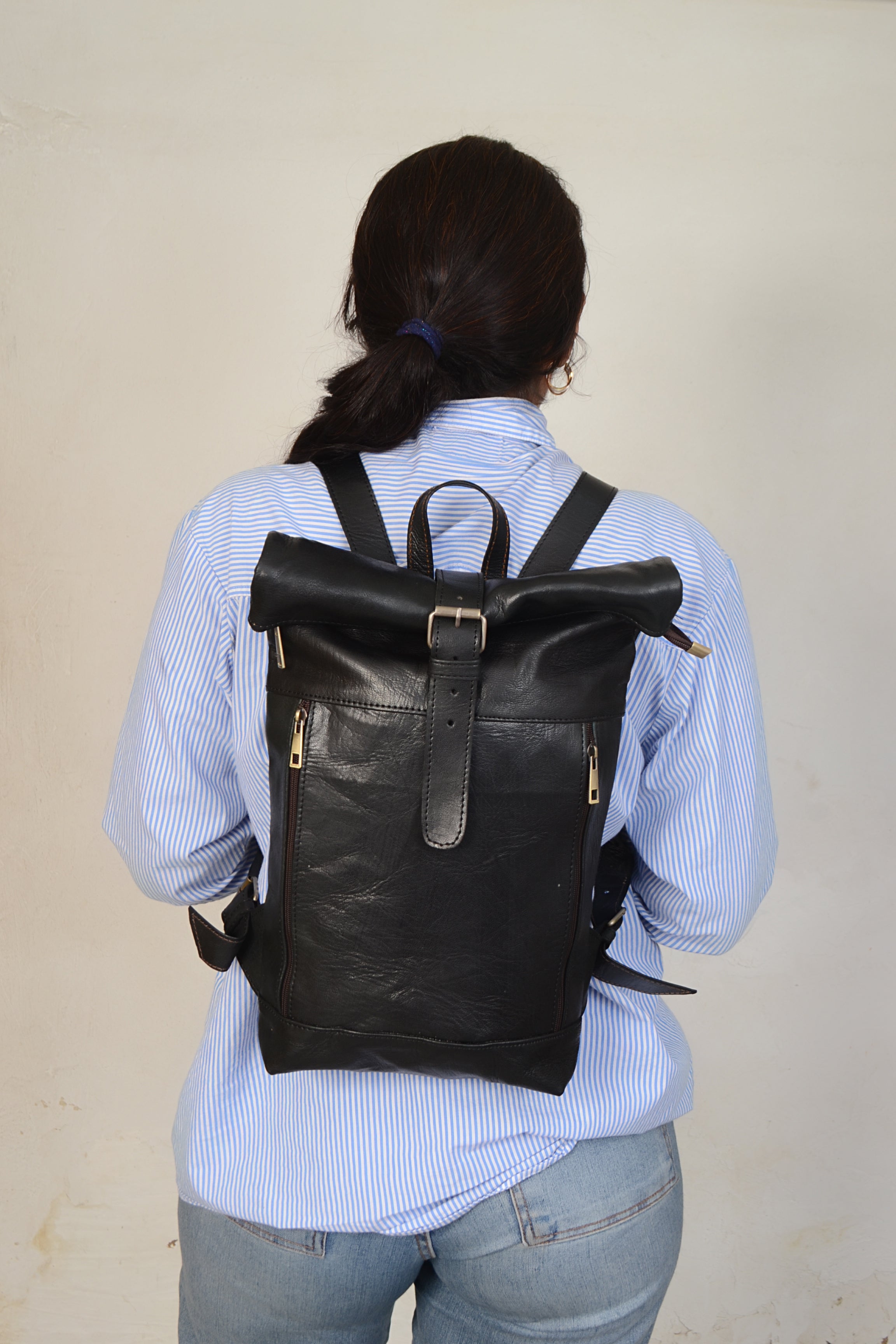 Collin Leather Backpack