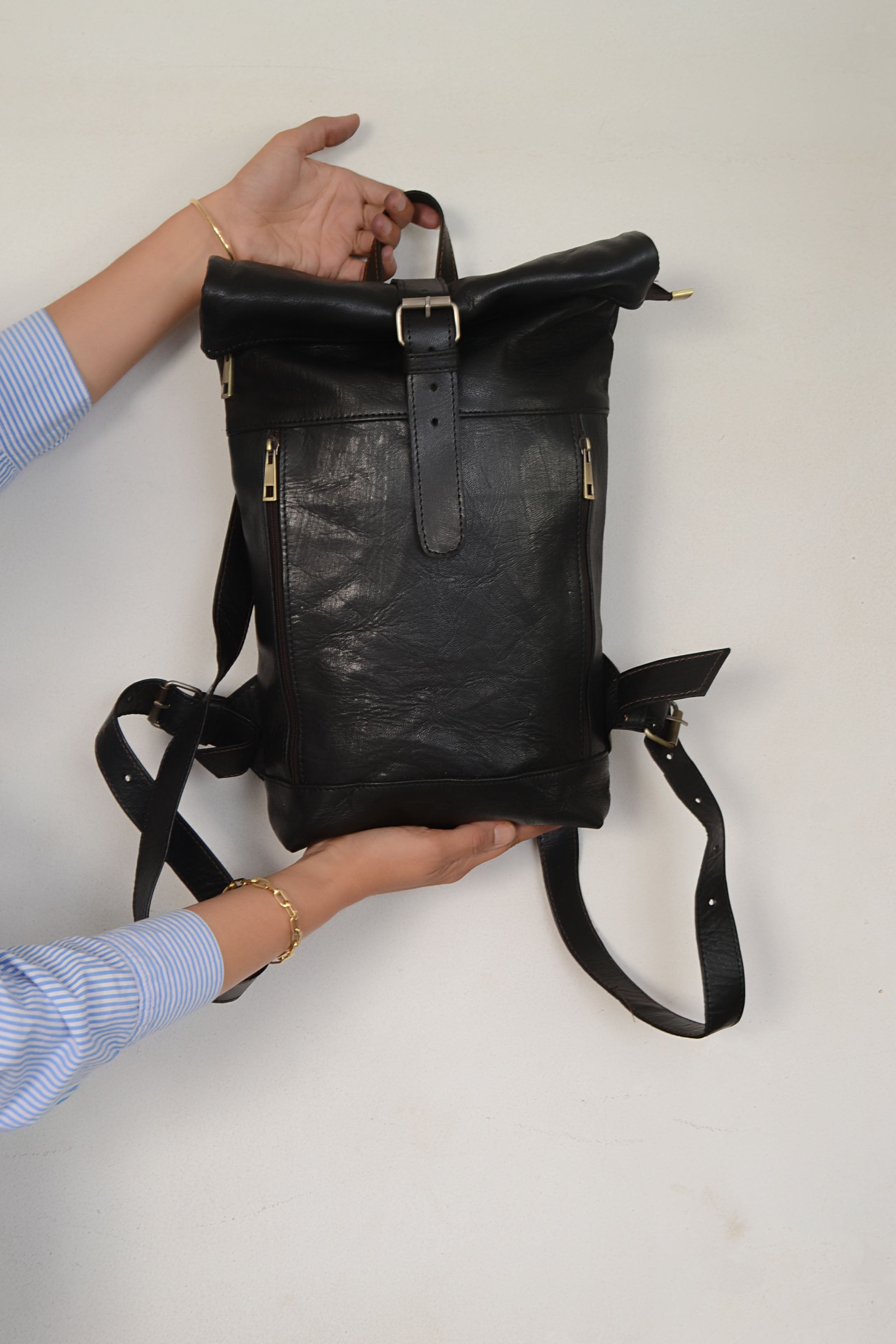 Collin Leather Backpack