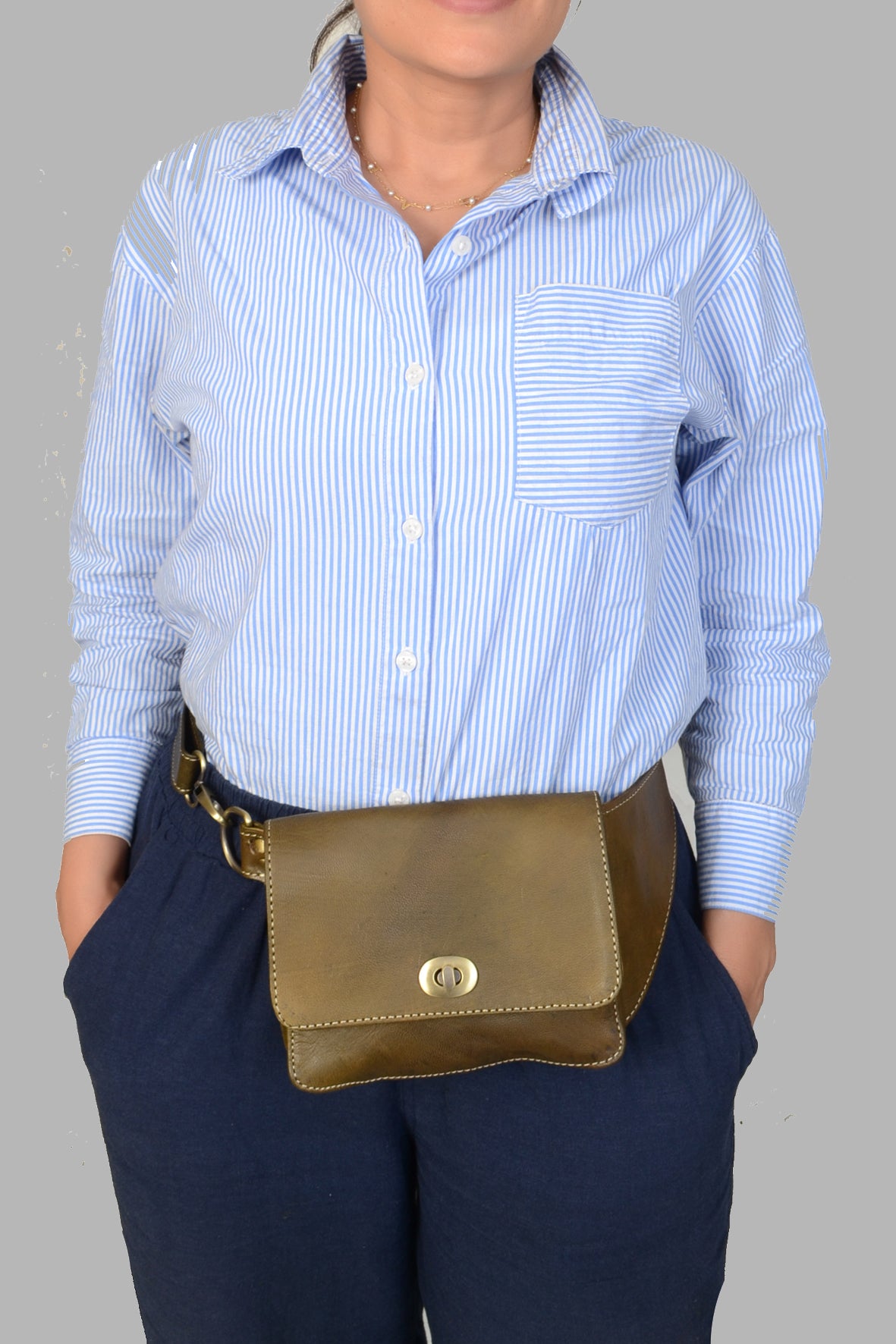 Noah Leather Sling Bag