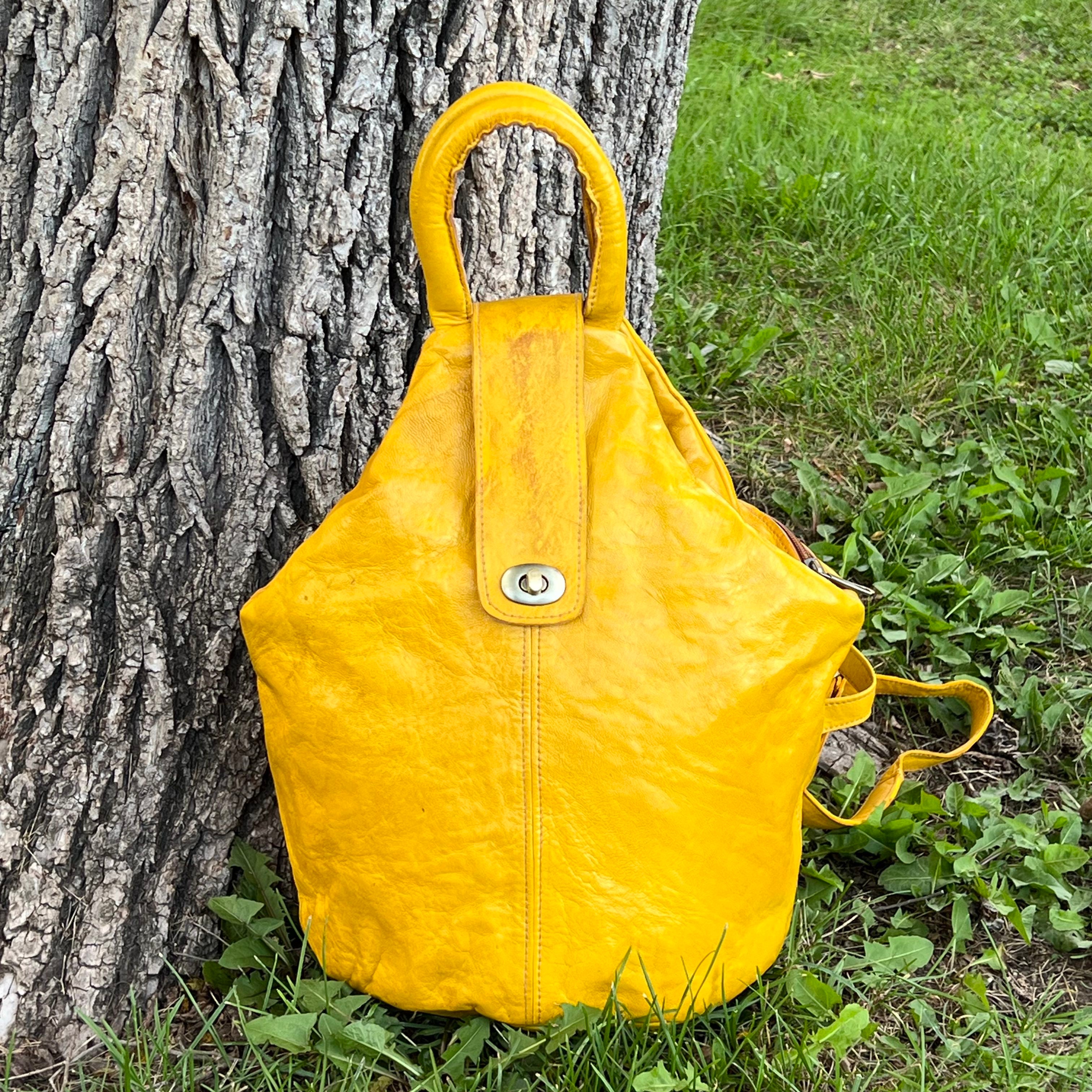 Avery Leather Backpack