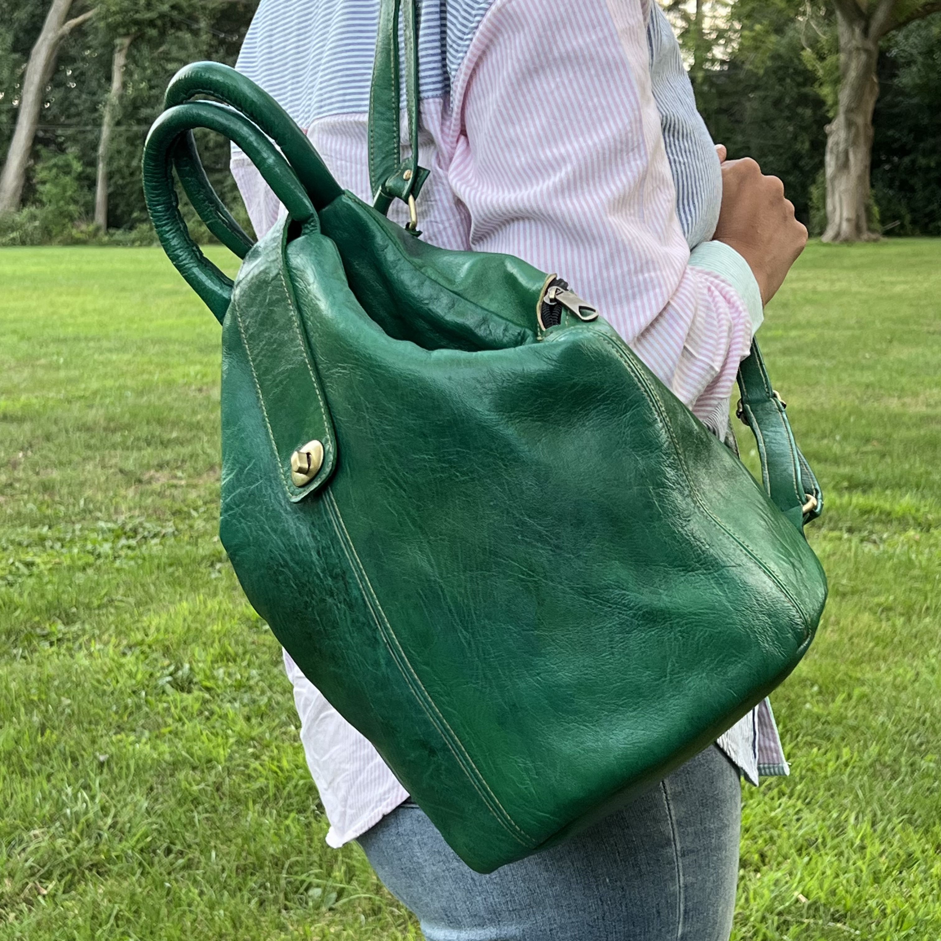 Avery Leather Backpack