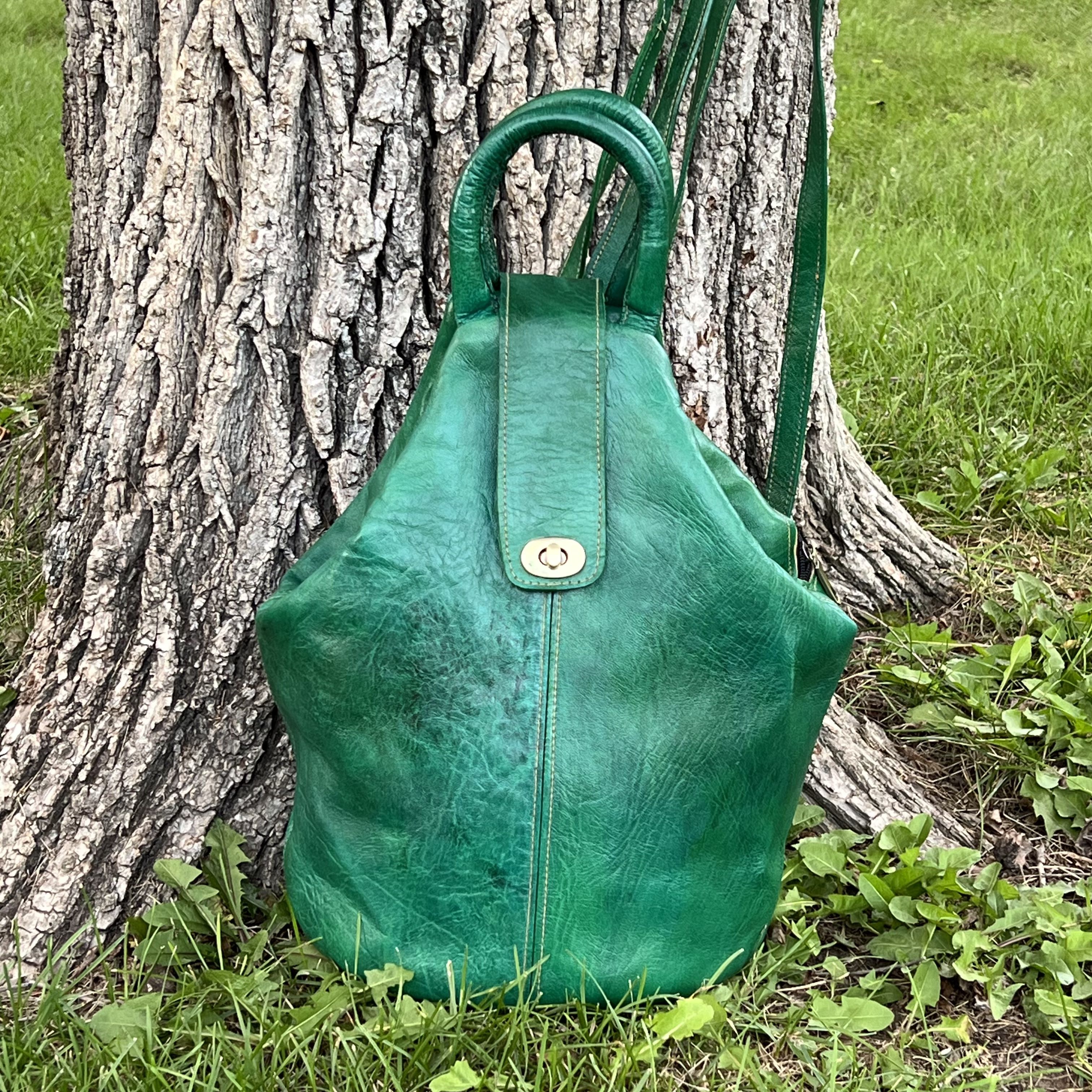 Avery Leather Backpack