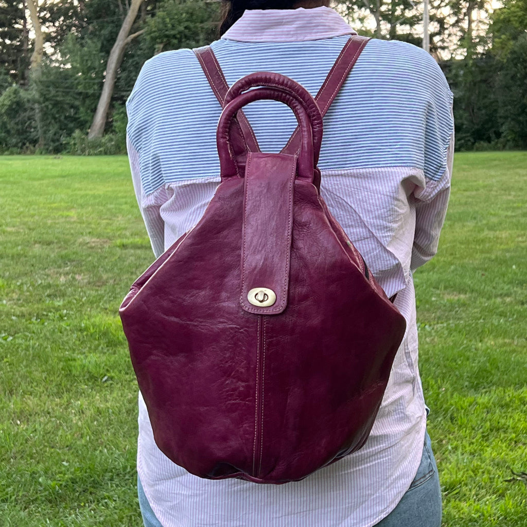 Avery Leather Backpack