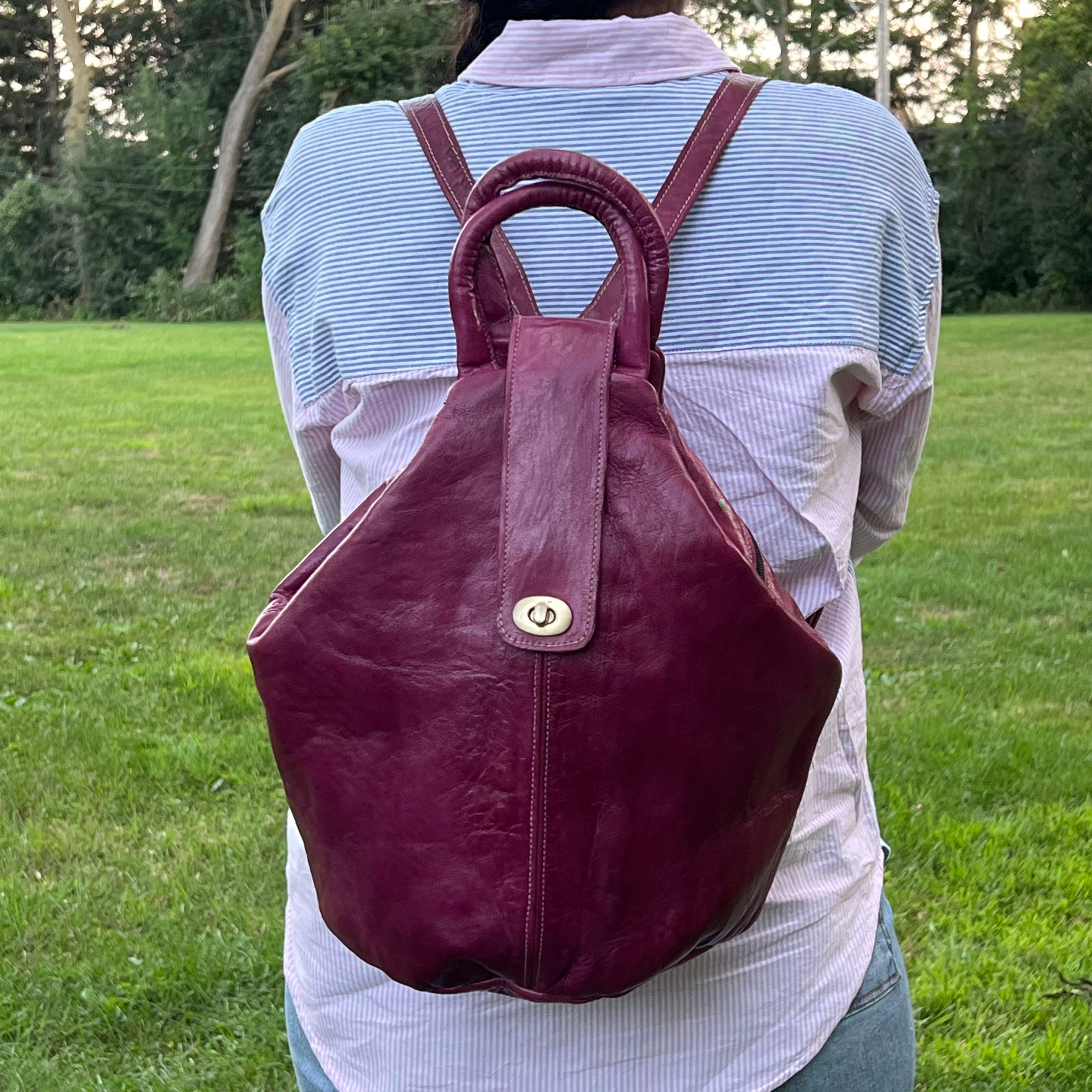 Avery Leather Backpack