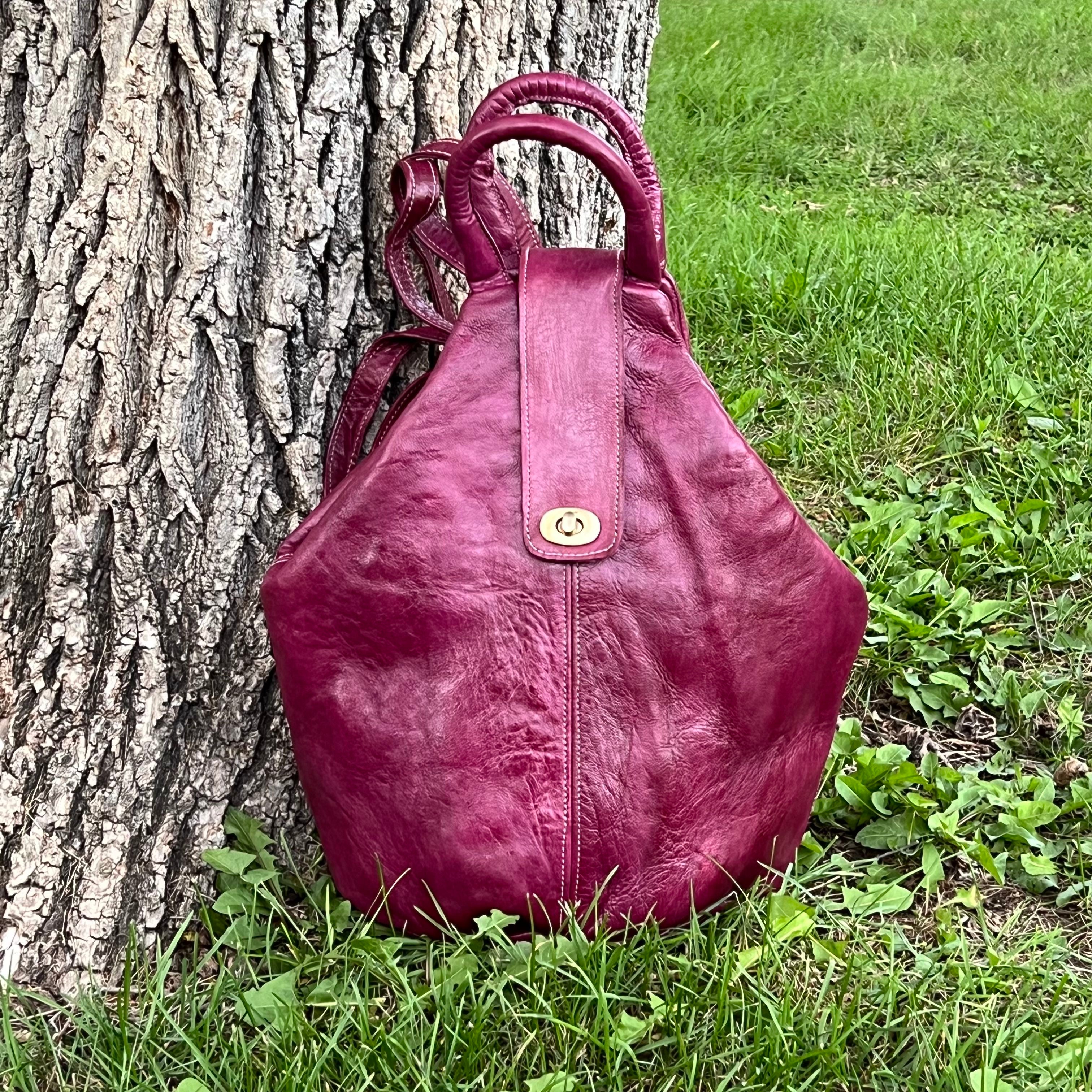 Avery Leather Backpack