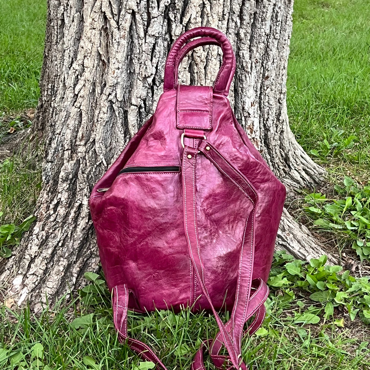 Avery Leather Backpack