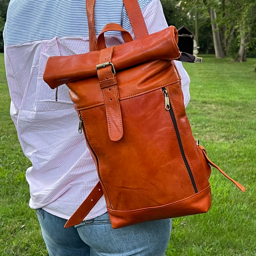 Collin Leather Backpack