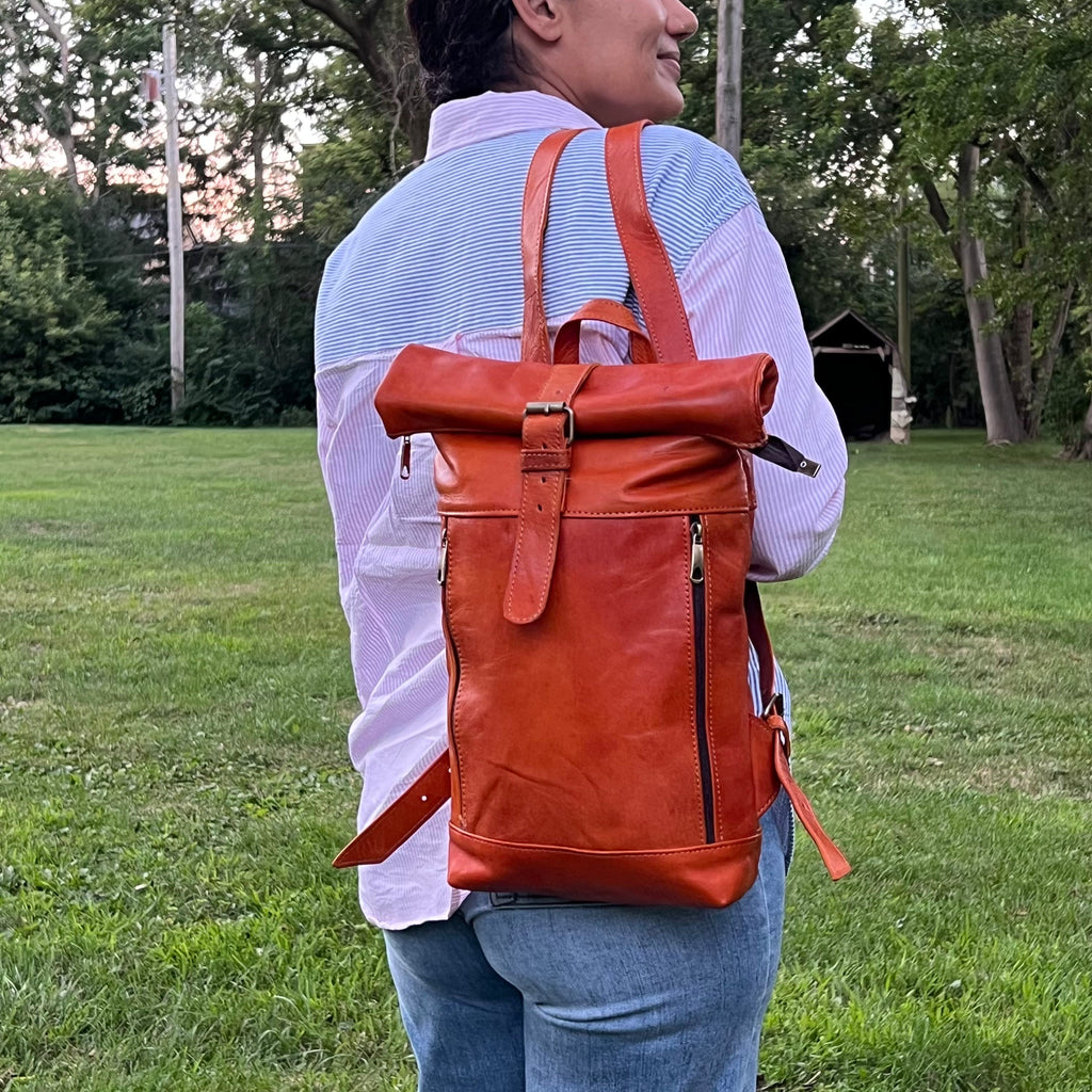 Collin Leather Backpack