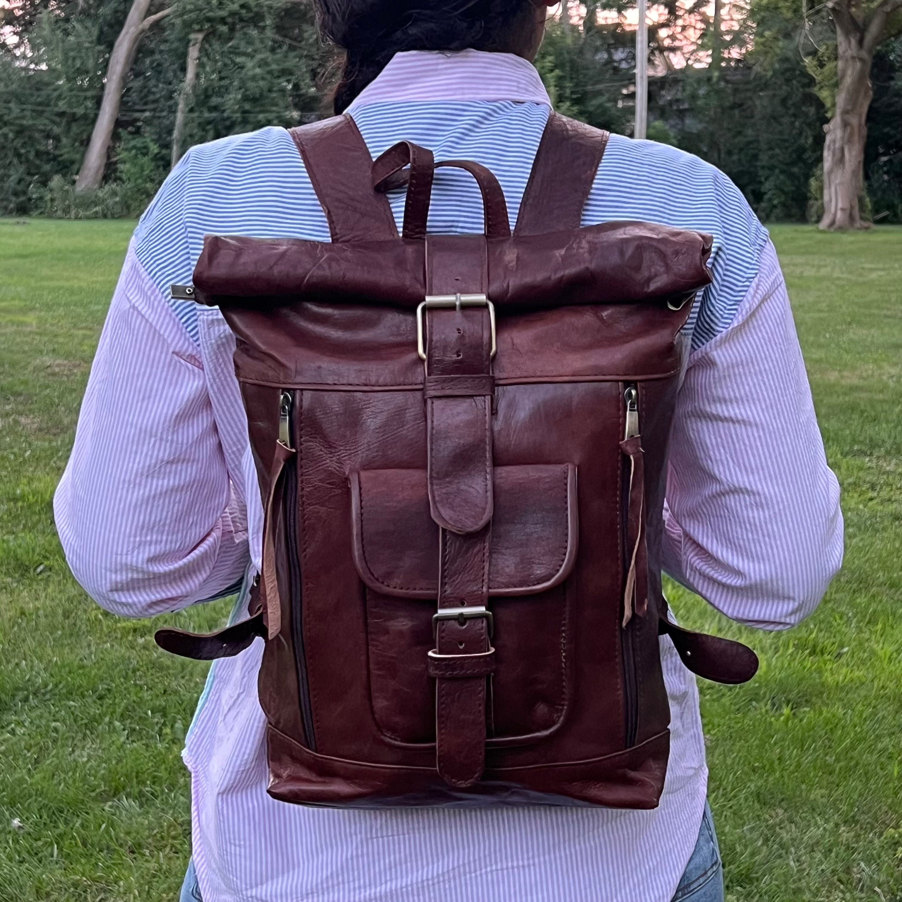 Alex Leather Backpack