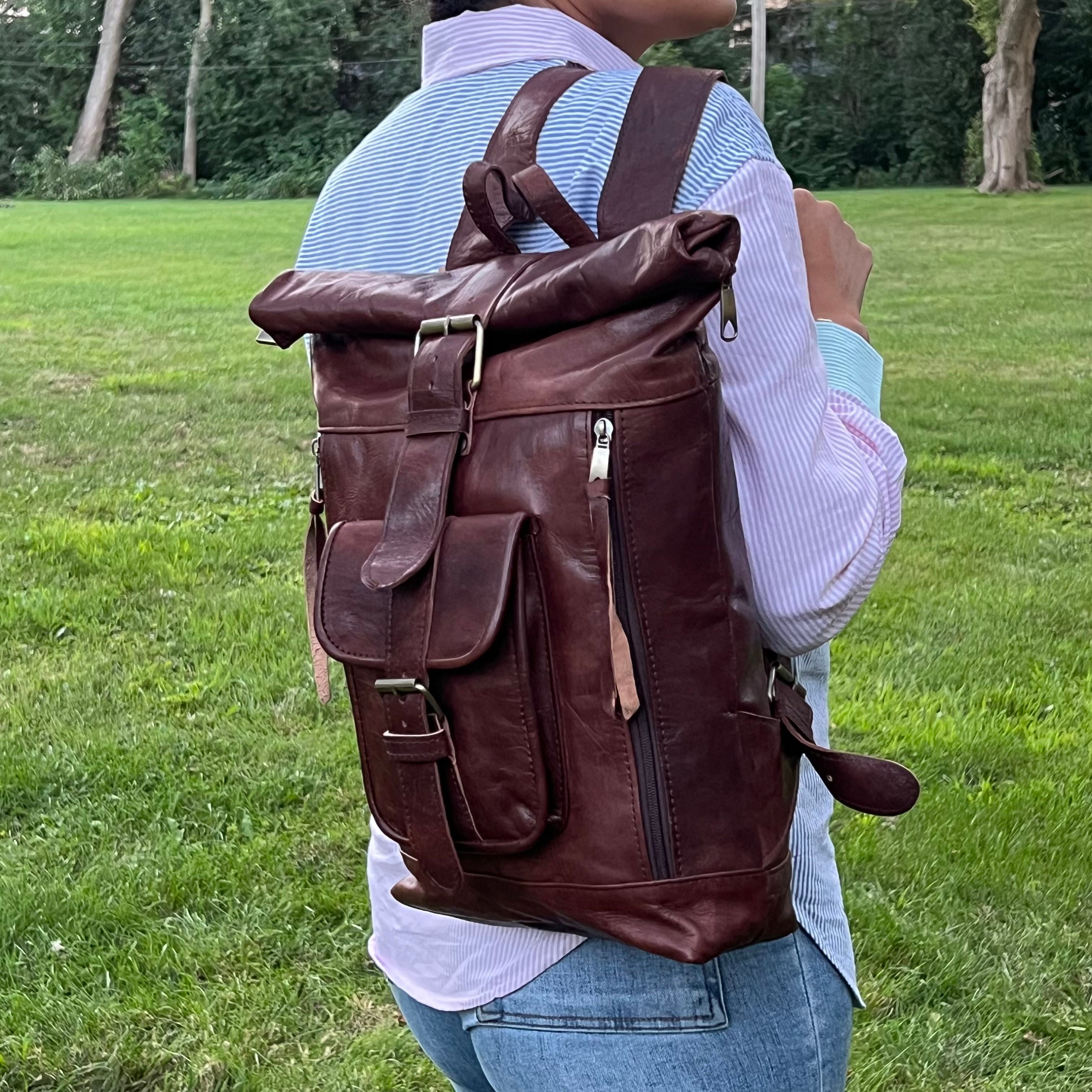 Alex Leather Backpack