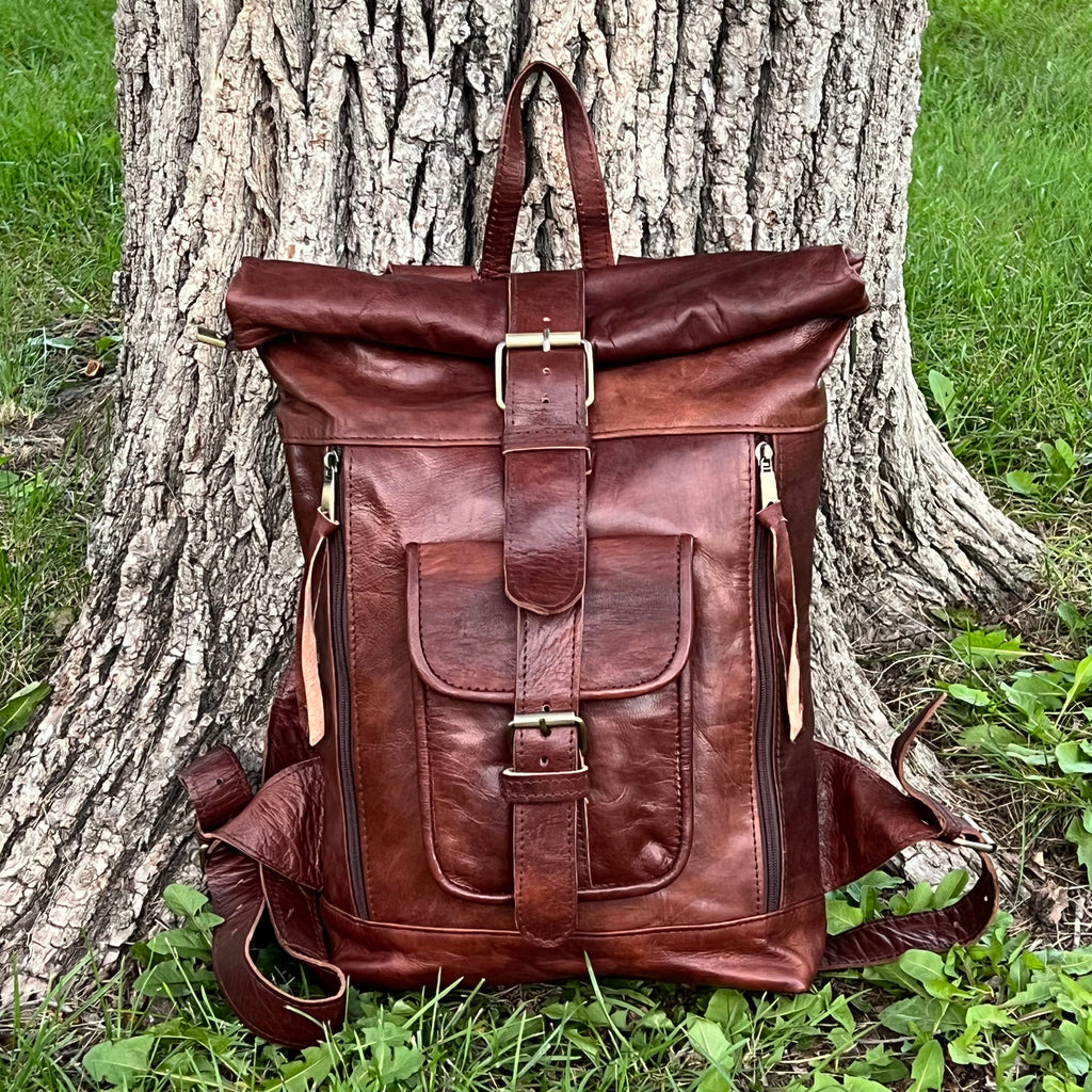 Alex Leather Backpack