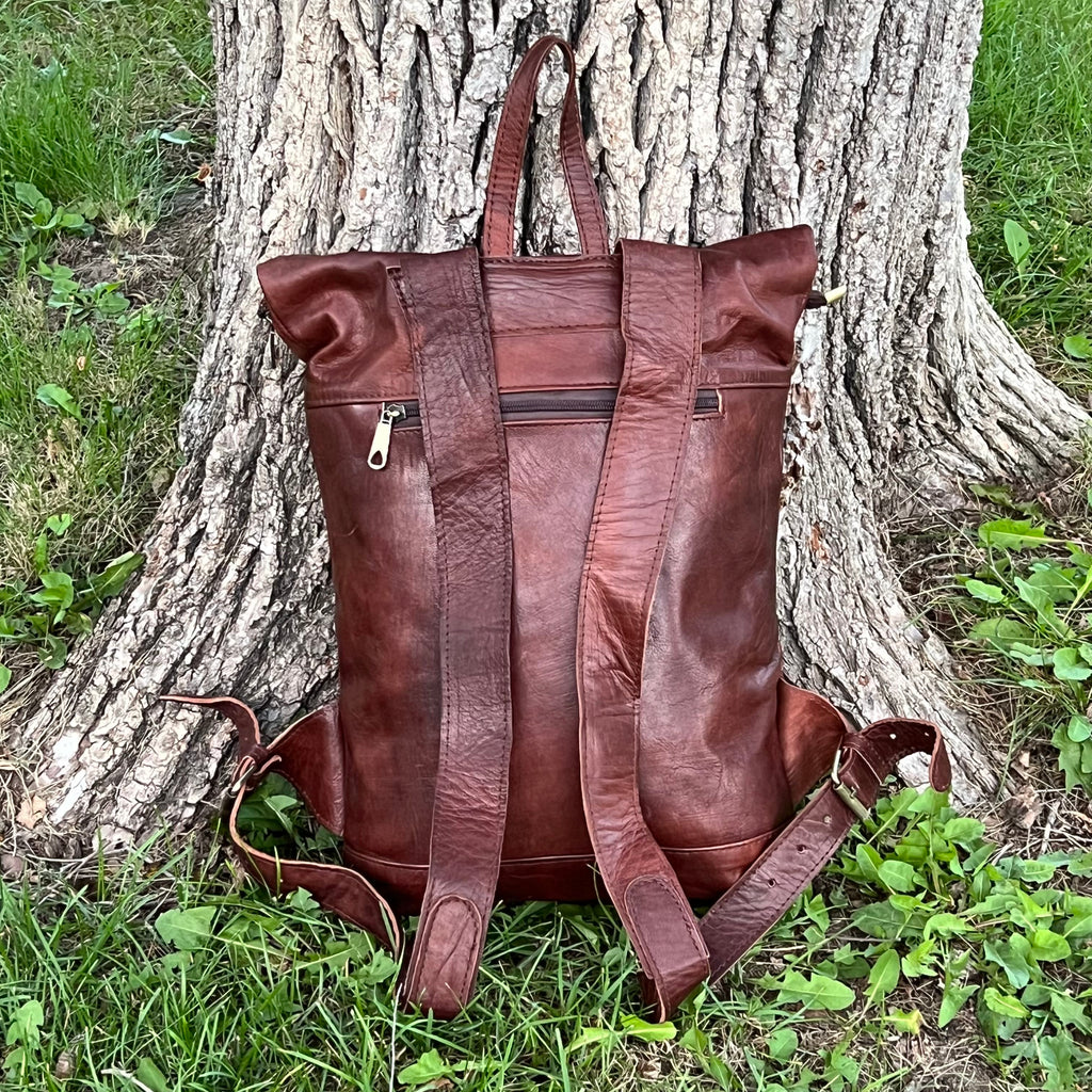 Alex Leather Backpack
