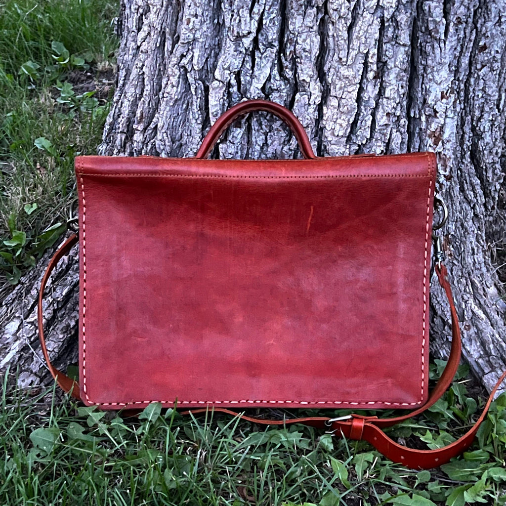 Weston Leather Messenger Bag