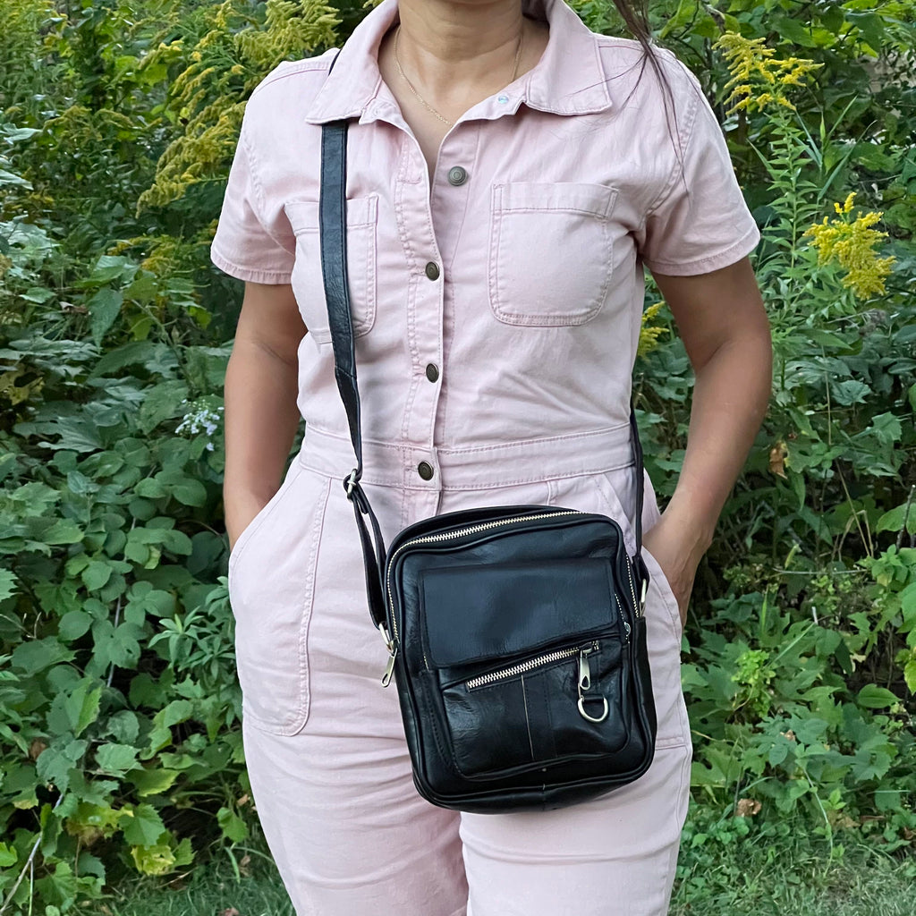 Jayden Leather Crossbody Bag