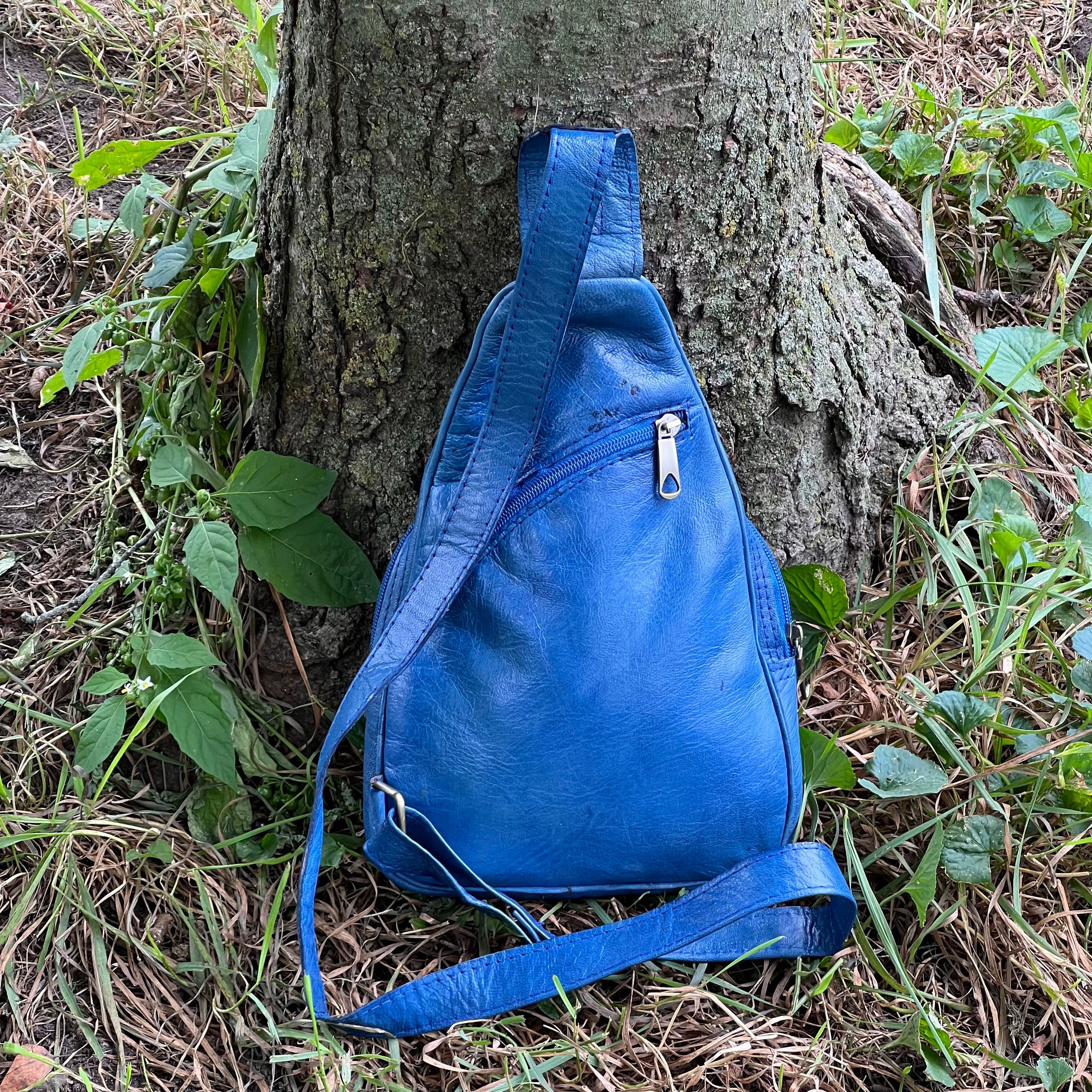 Theo Leather Sling Crossbody Bag