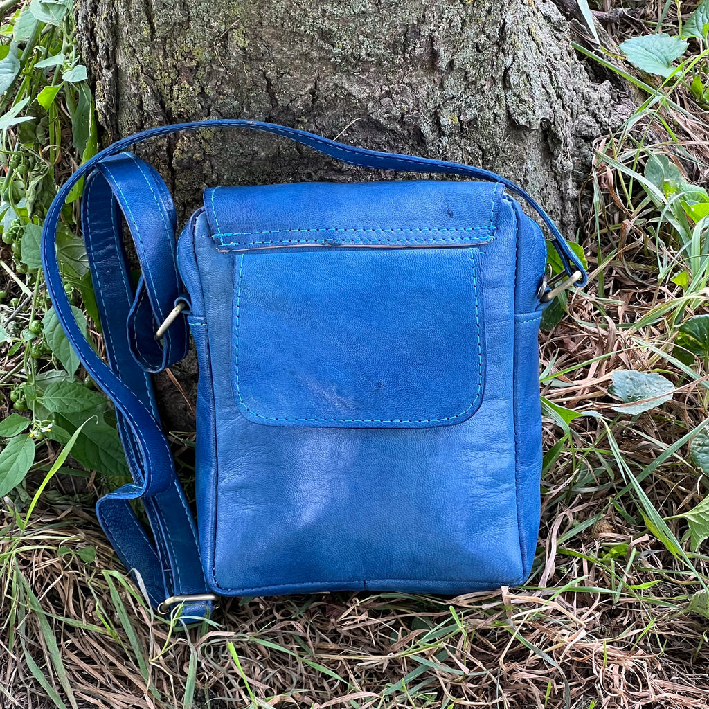 Rene Leather Crossbody Bag