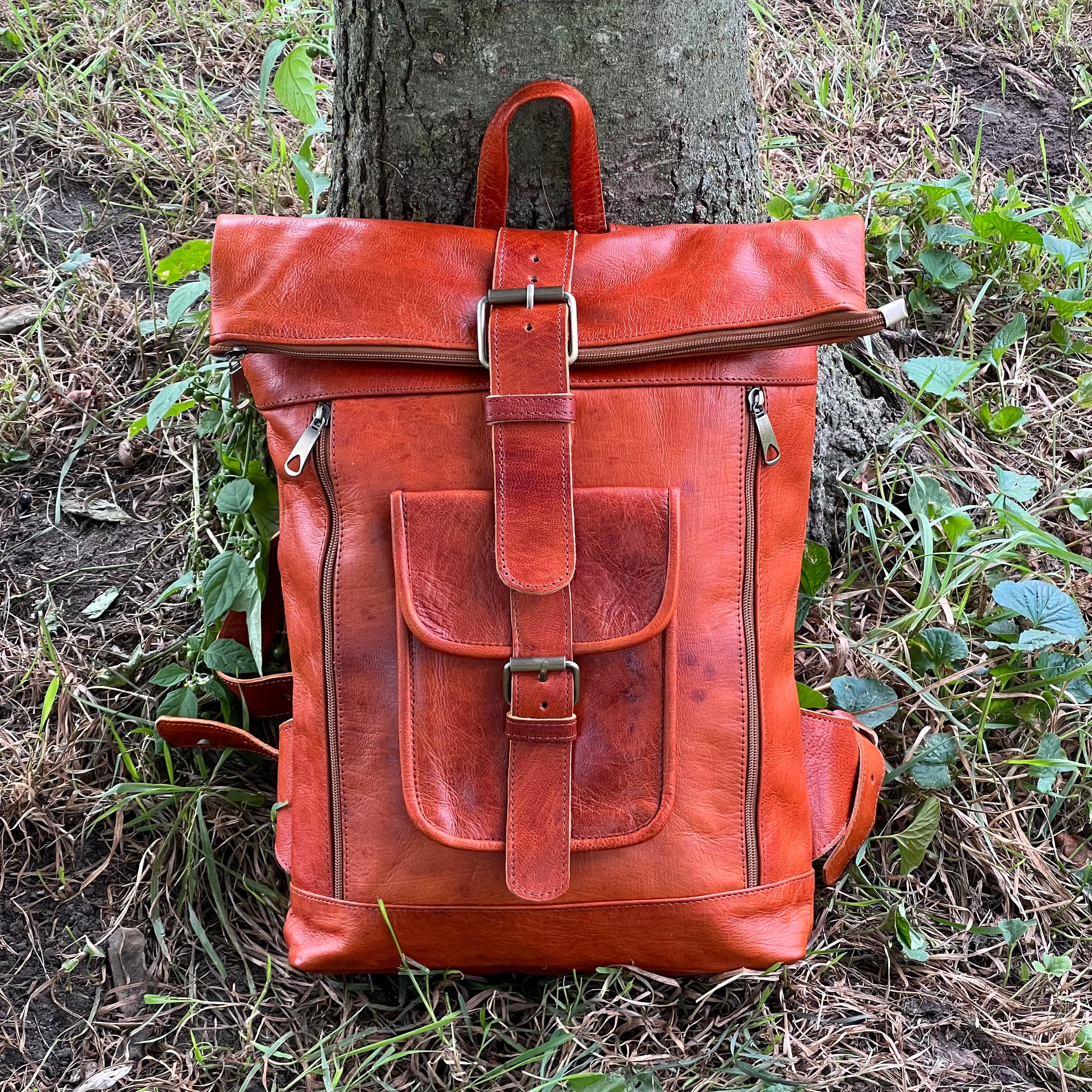 Alex Leather Backpack