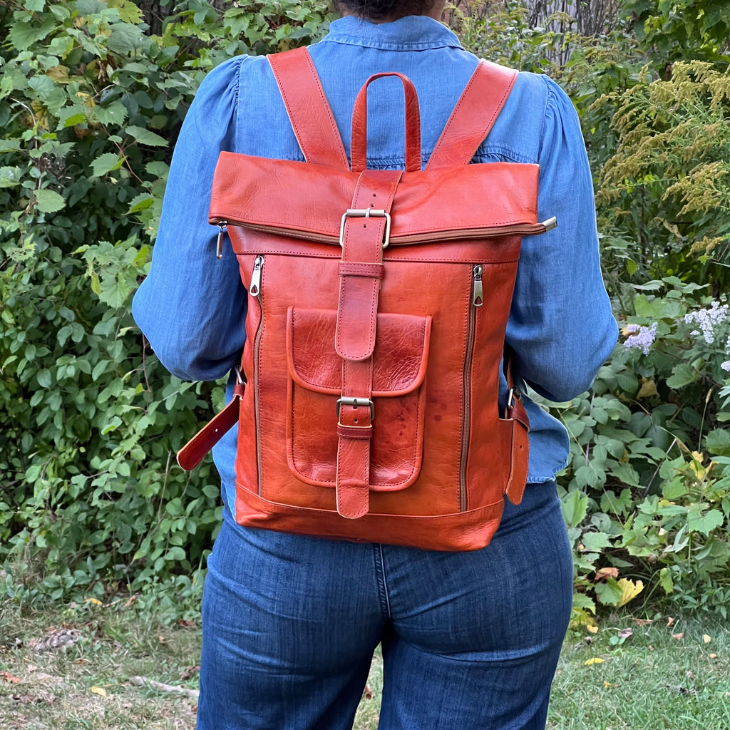 Alex Leather Backpack