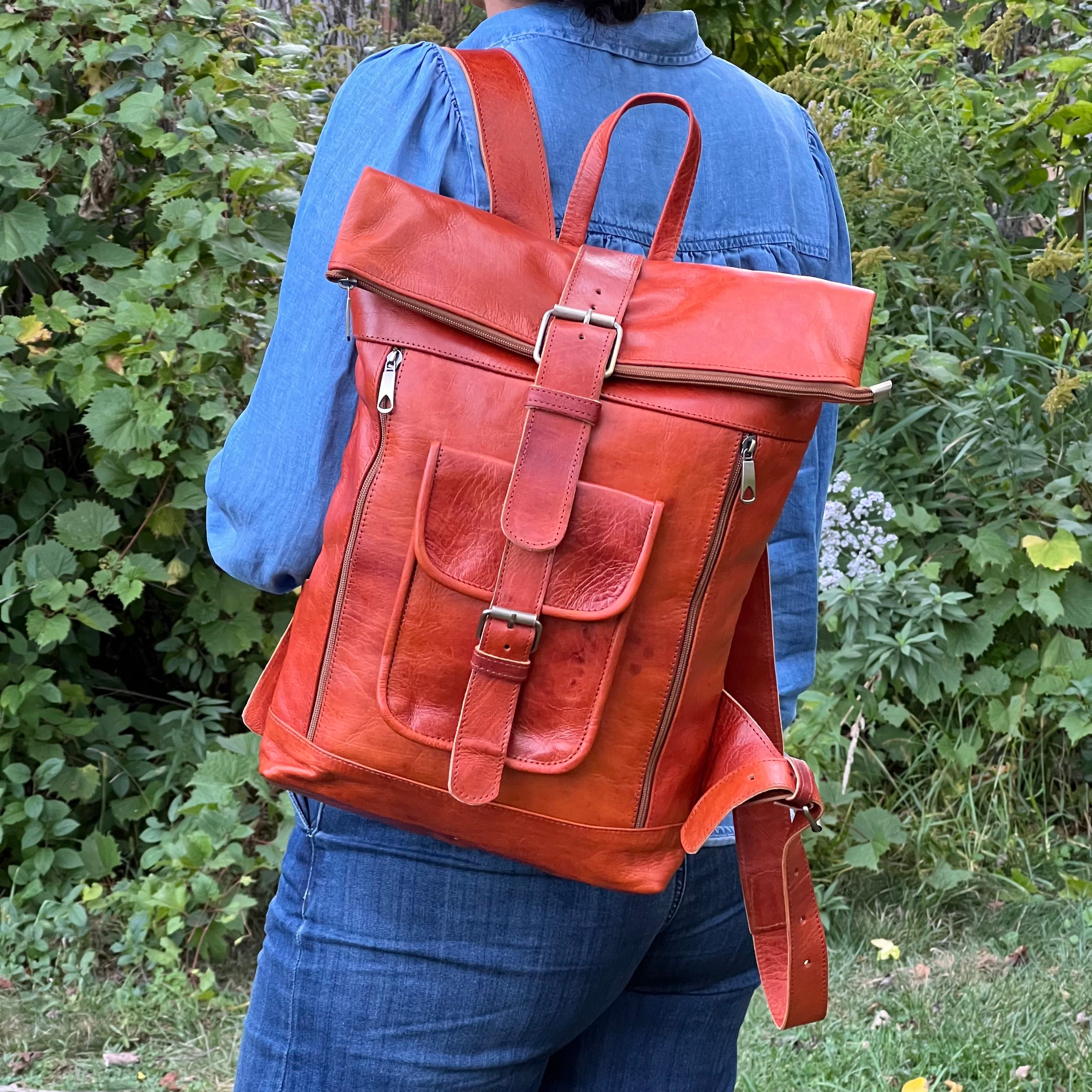 Alex Leather Backpack