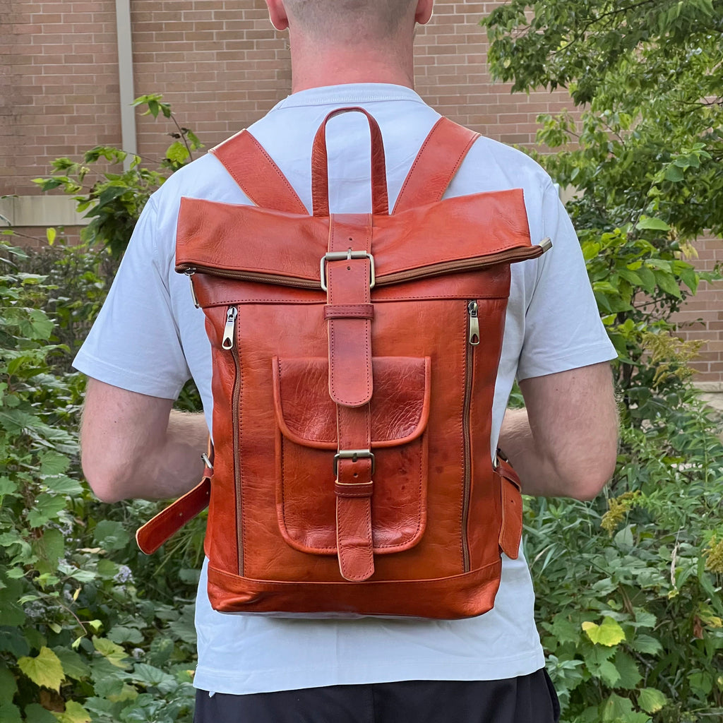 Alex Leather Backpack