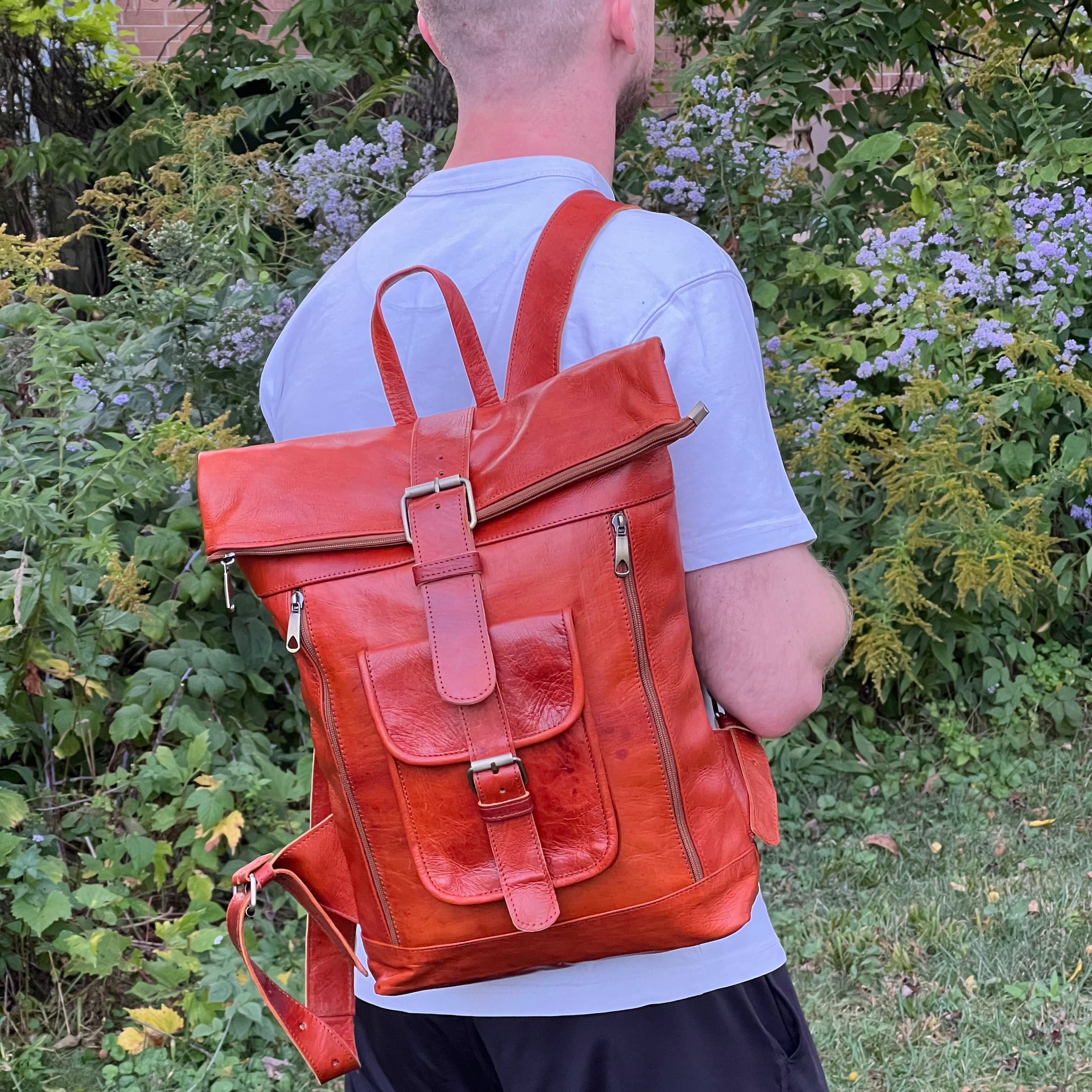 Alex Leather Backpack